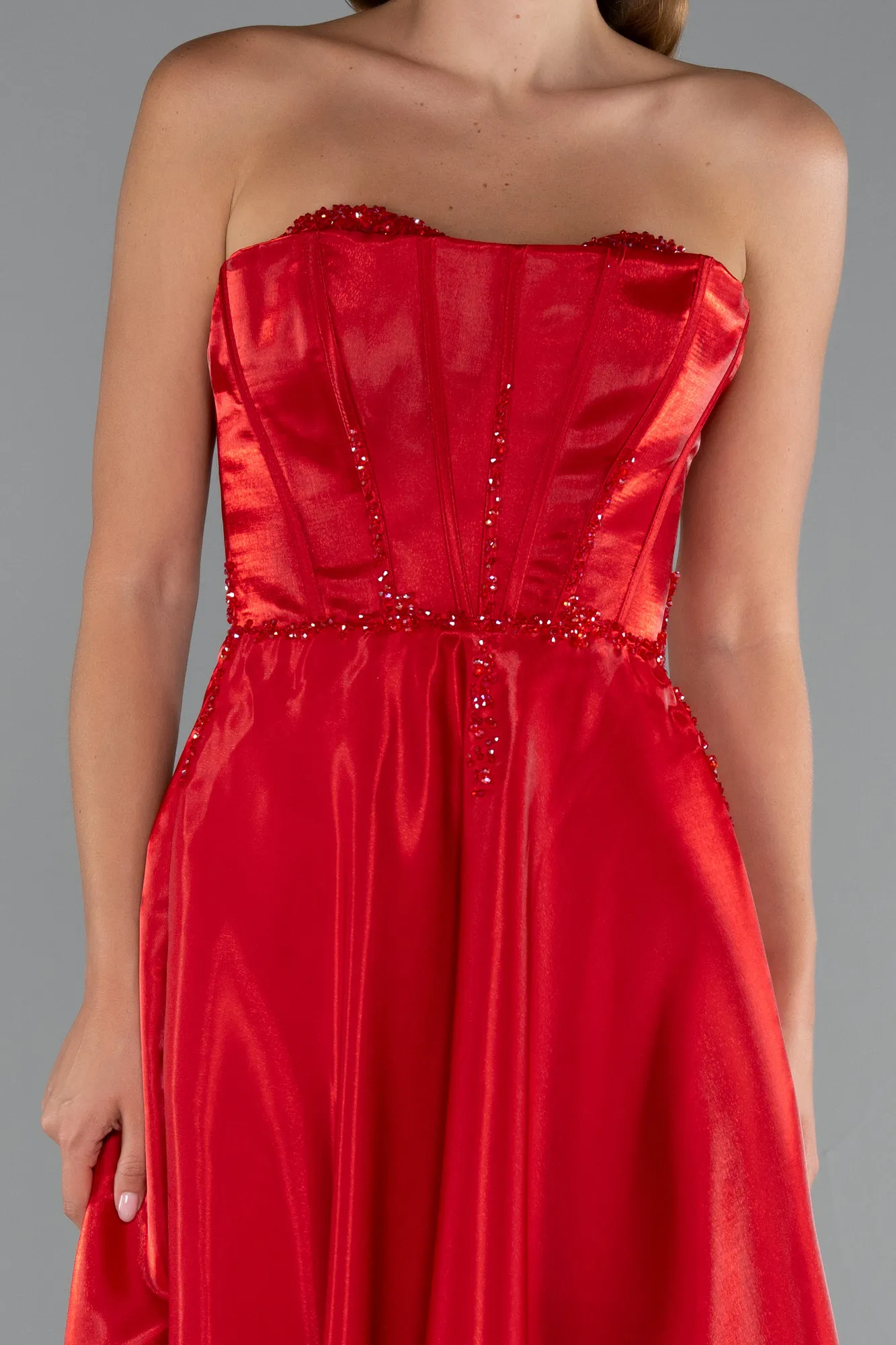 Red-Long Evening Dress ABU5228