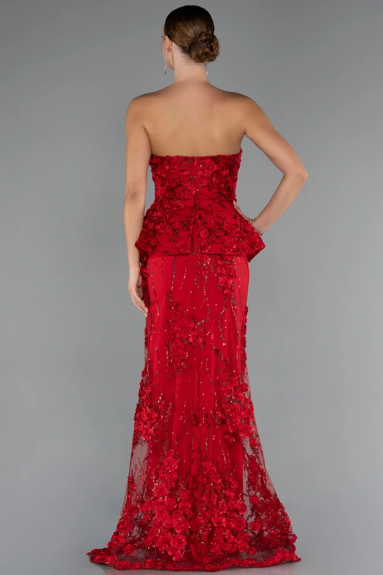 Red-Long Evening Dress ABU5249