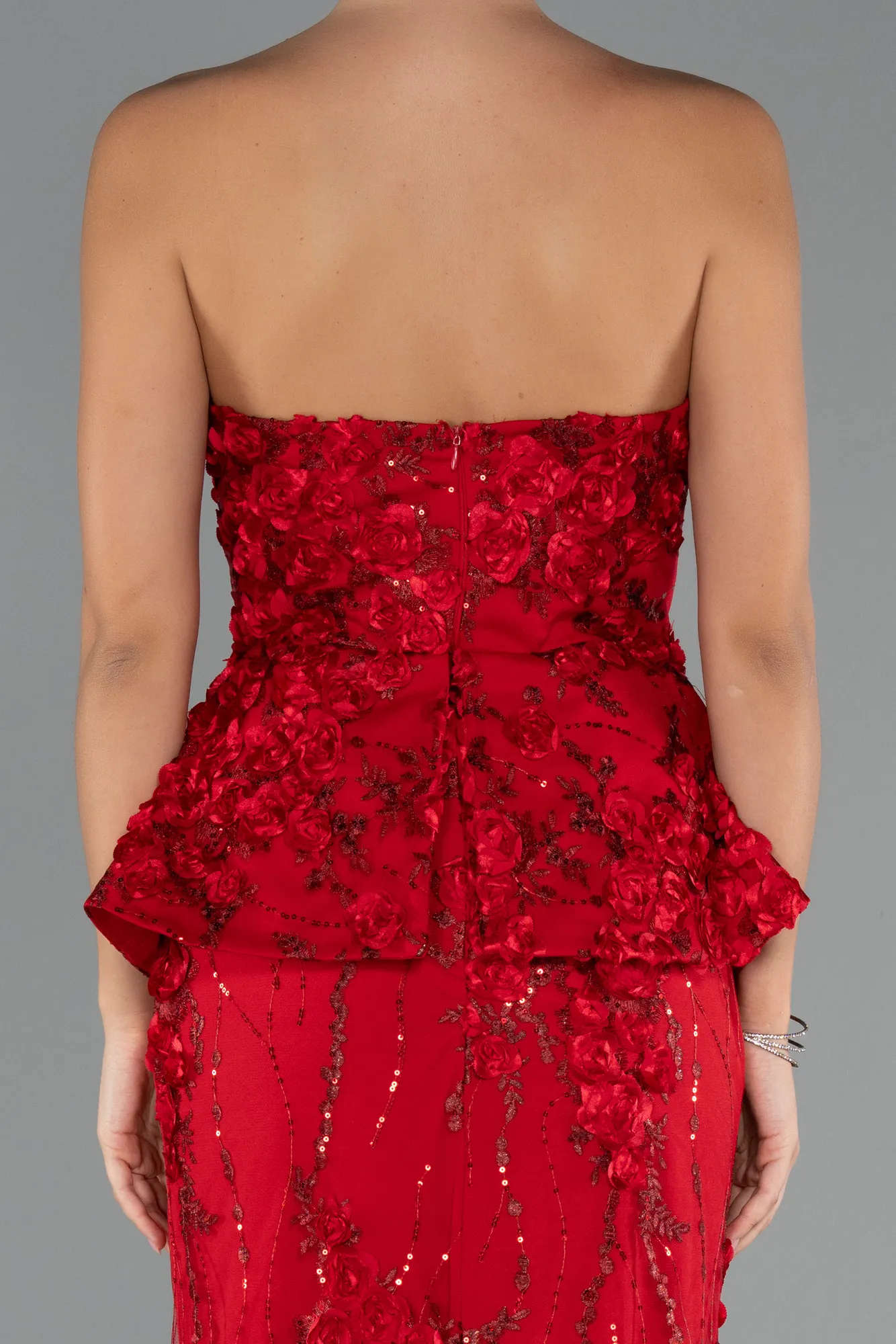 Red-Long Evening Dress ABU5249