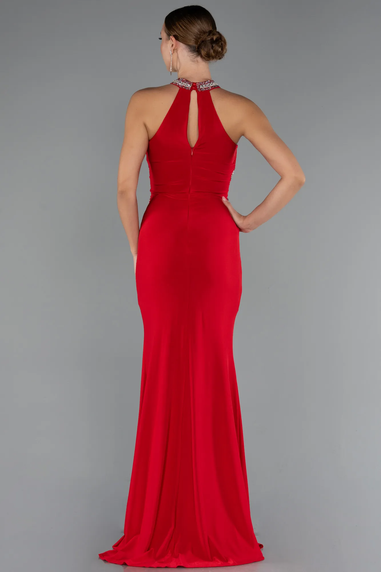 Red-Long Evening Dress ABU5258