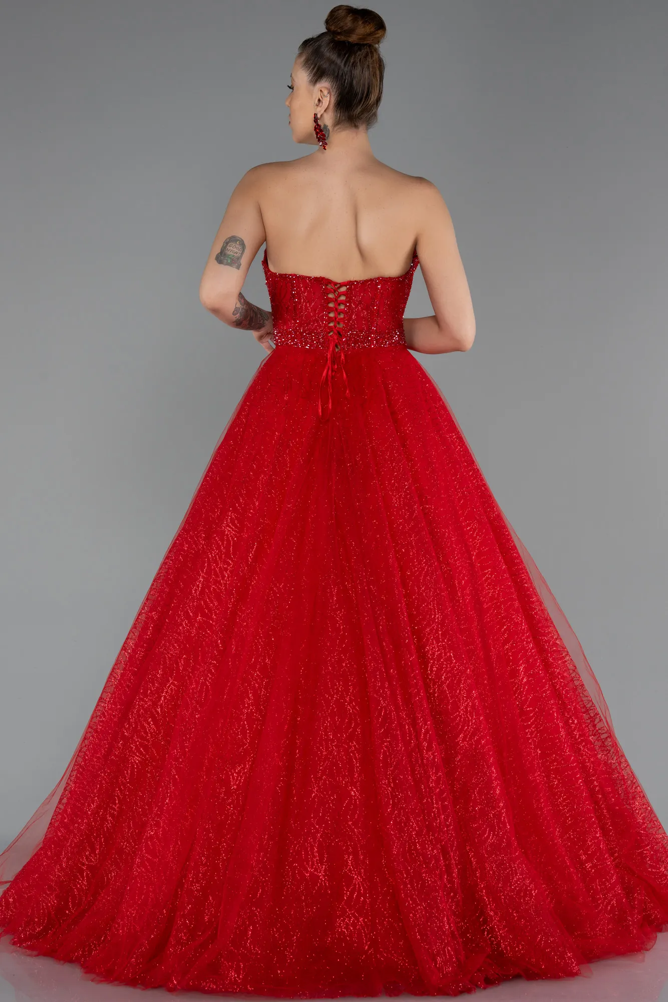Red-Long Evening Dress ABU5265