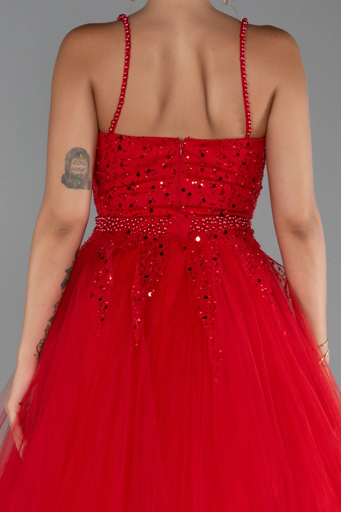 Red-Long Evening Dress ABU5279