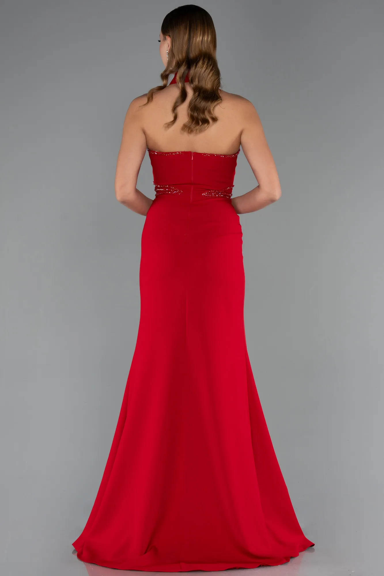 Red-Long Evening Dress ABU5476