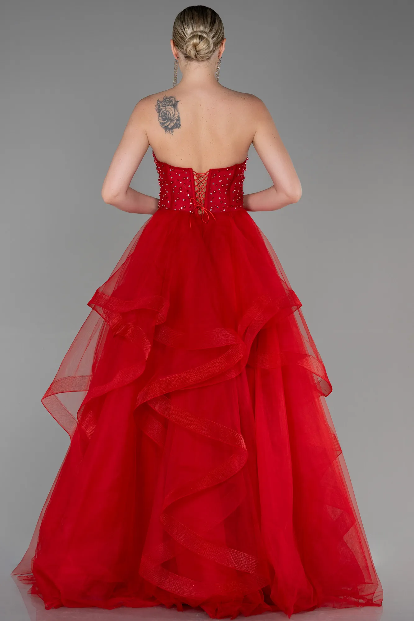 Red-Long Haute Couture ABU3315