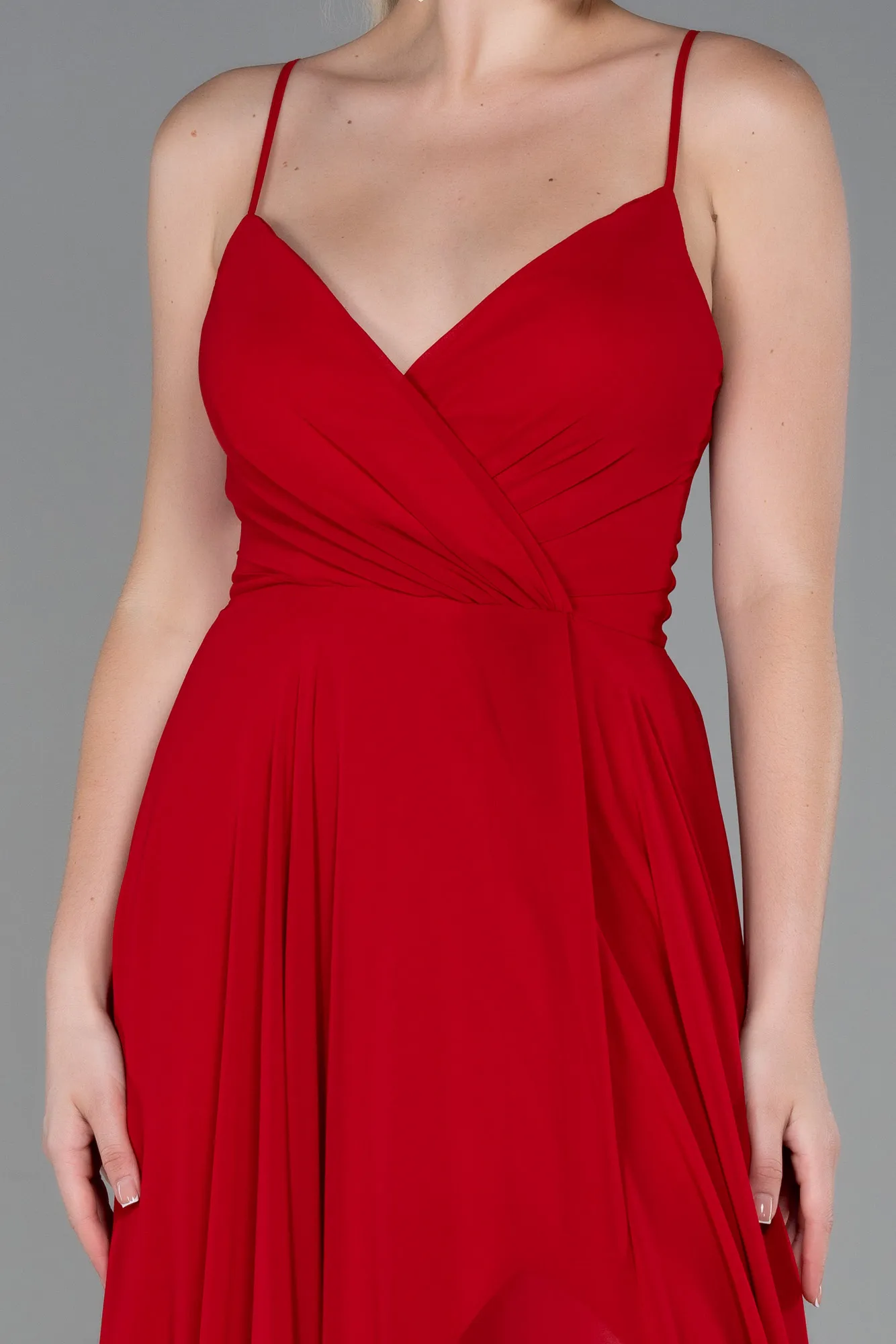 Red-Long Prom Gown ABU1305