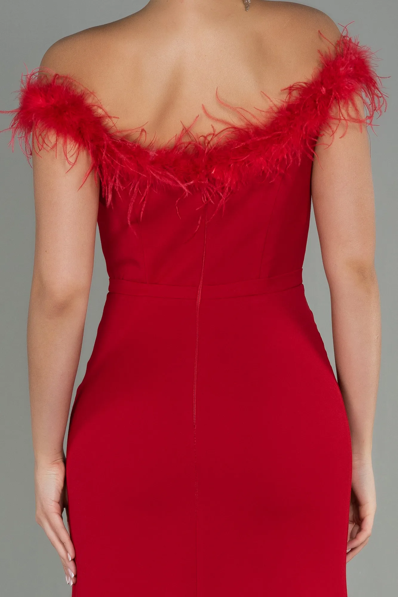 Red-Long Prom Gown ABU3147