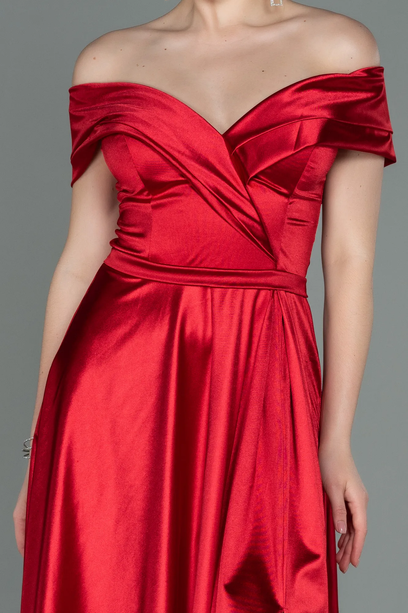 Red-Long Prom Gown ABU3157