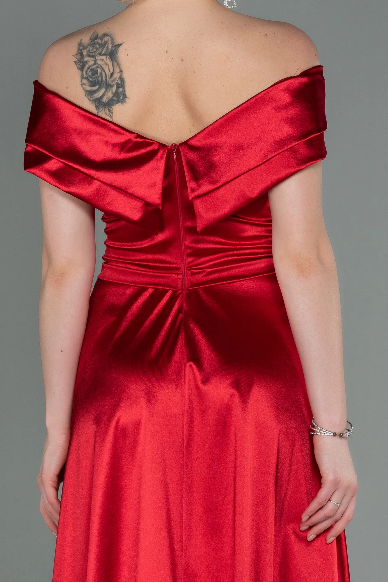 Red-Long Prom Gown ABU3157