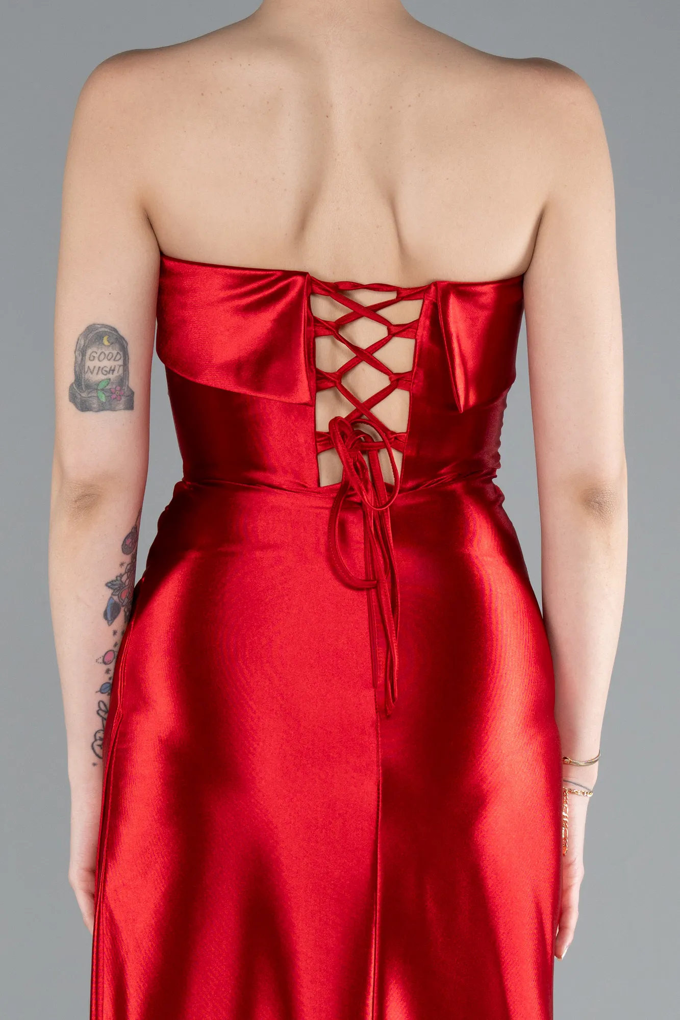 Red-Long Prom Gown ABU4944