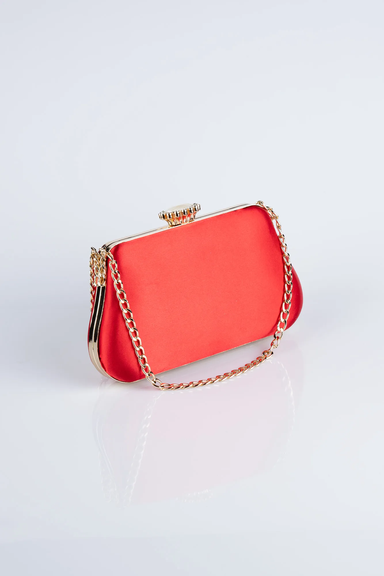 Red-Satin Night Bag SH834