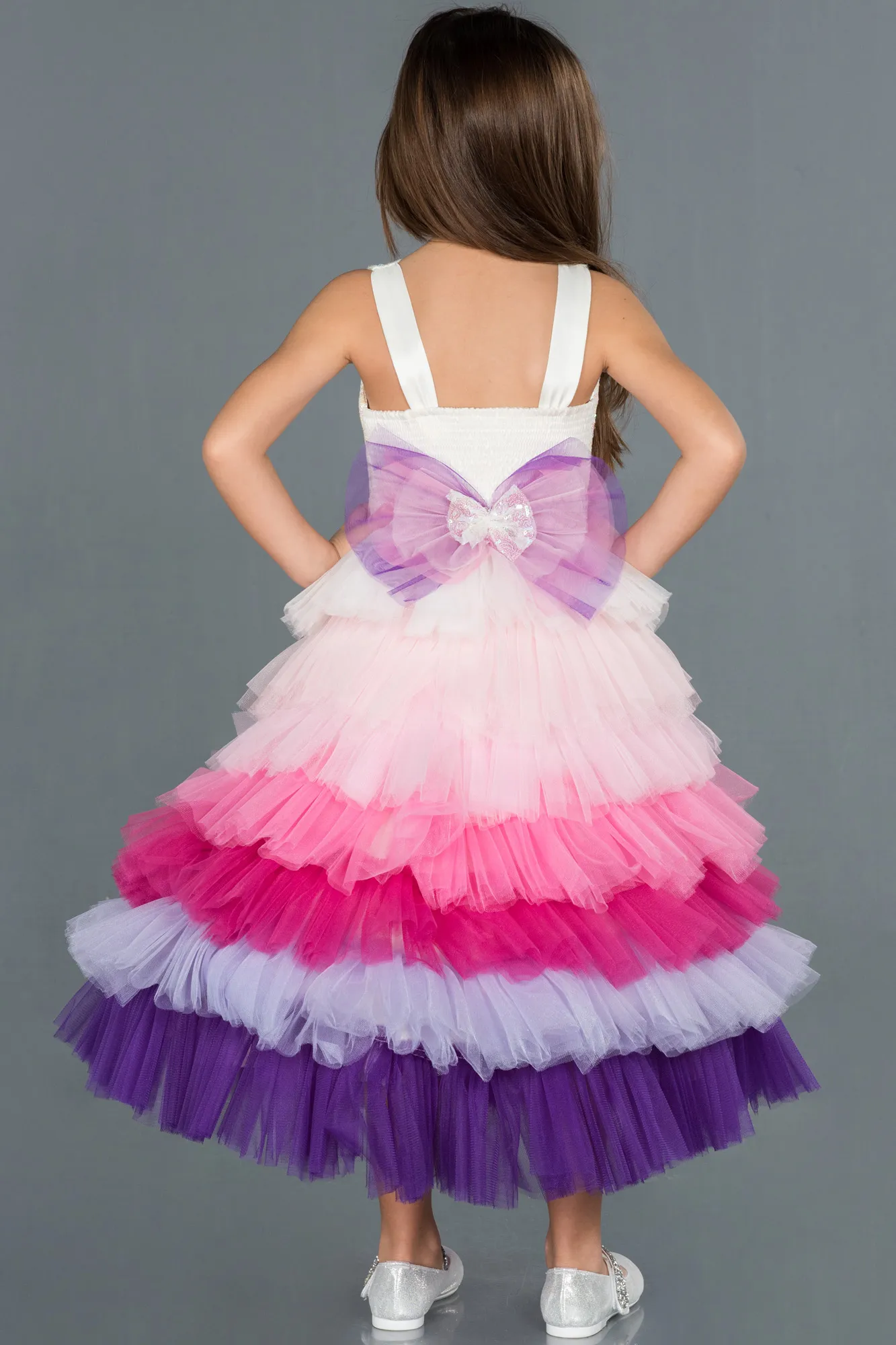 Rinser-Long Girl Dress ABU1188