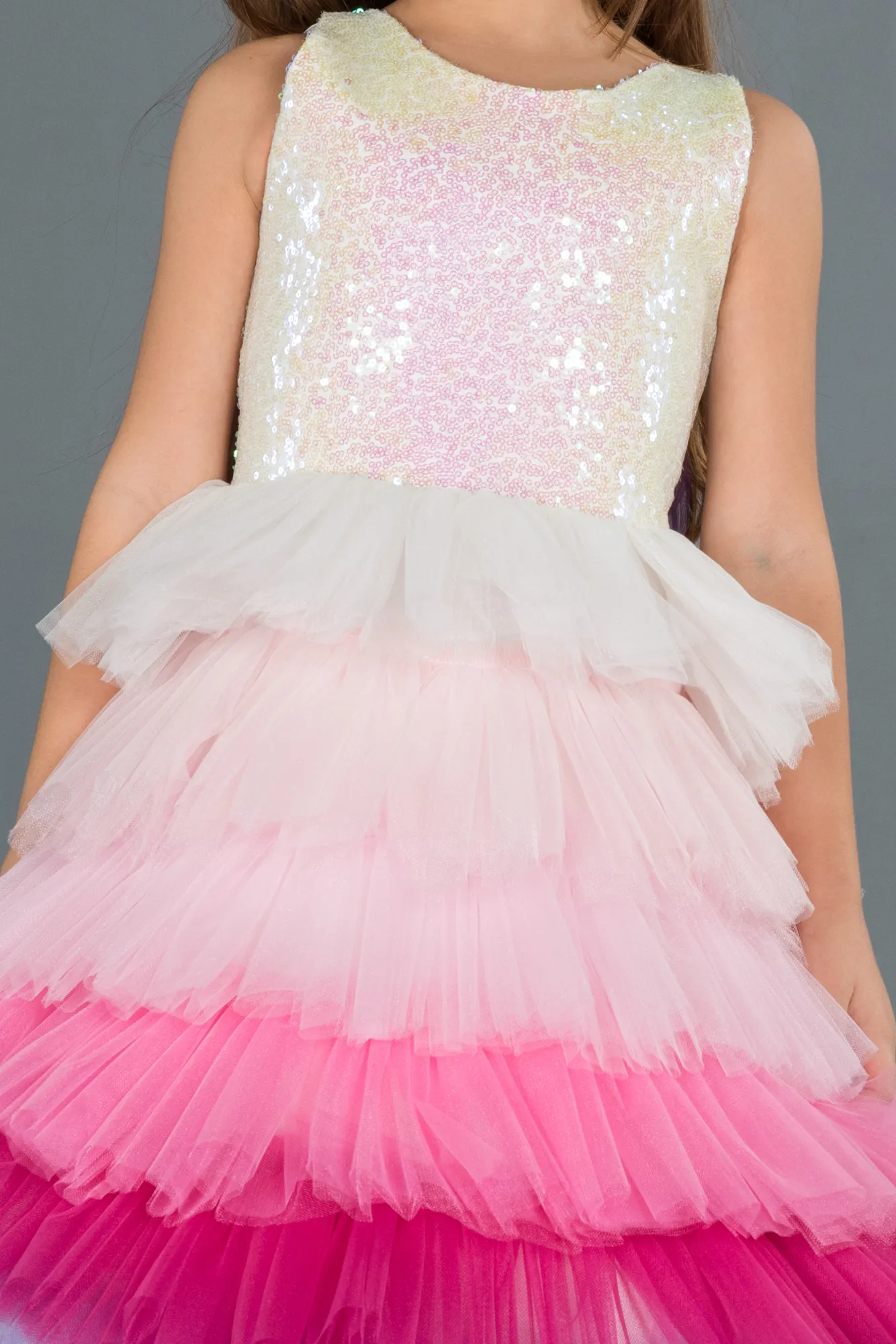 Rinser-Long Girl Dress ABU1188