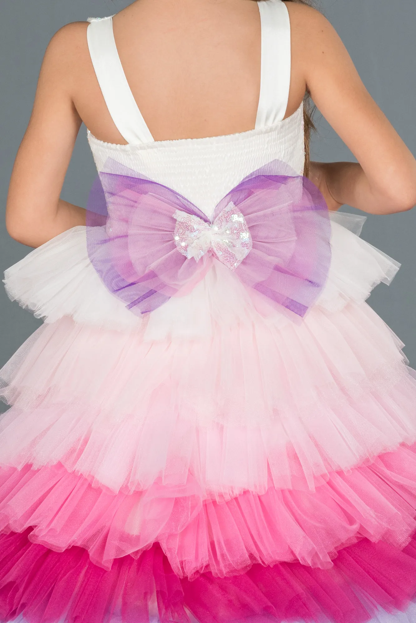 Rinser-Long Girl Dress ABU1188