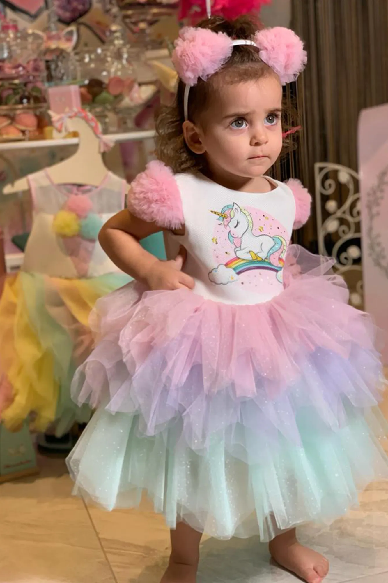 Rinser-Long Girl Dress ABU1275