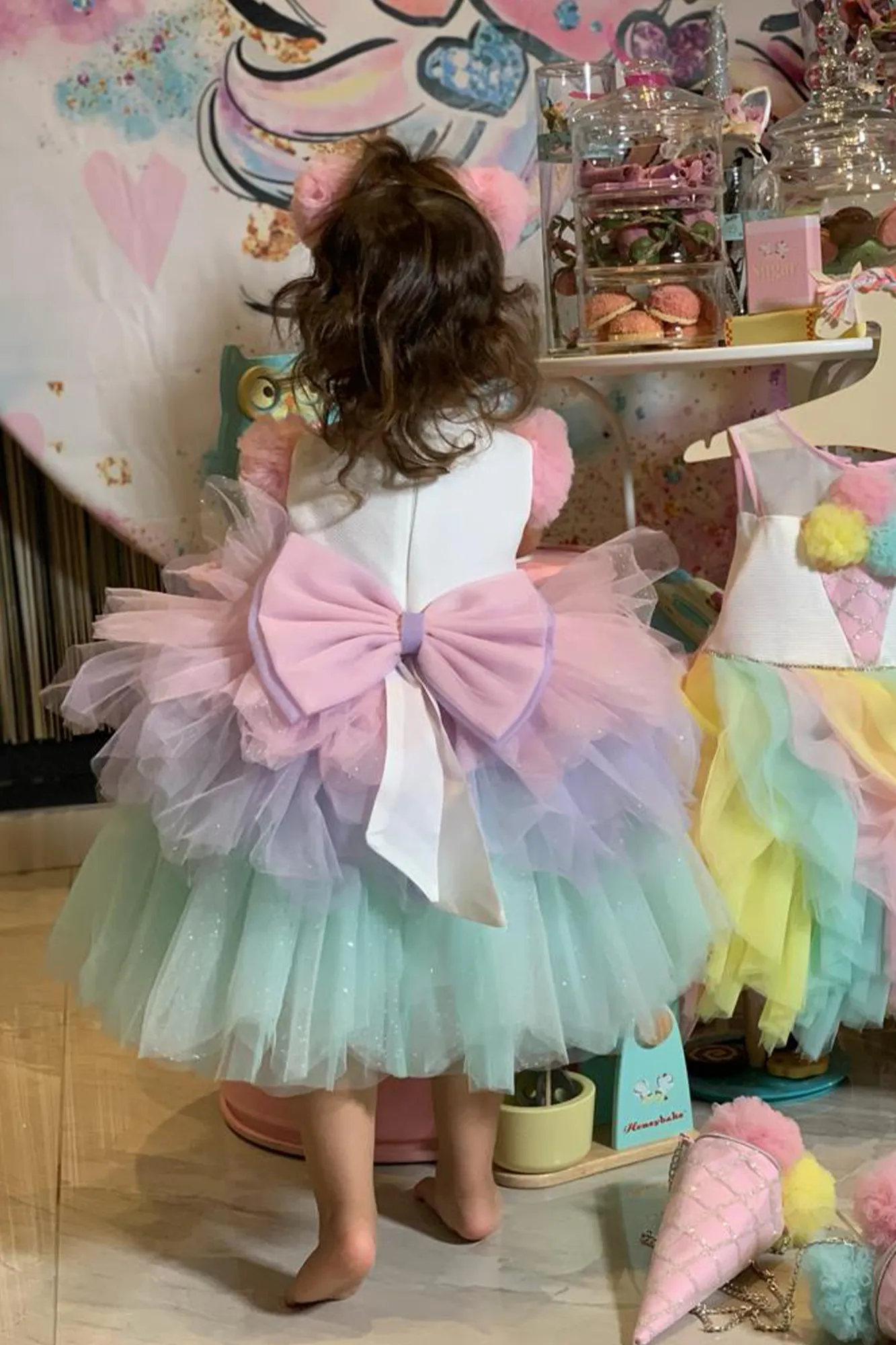 Rinser-Long Girl Dress ABU1275