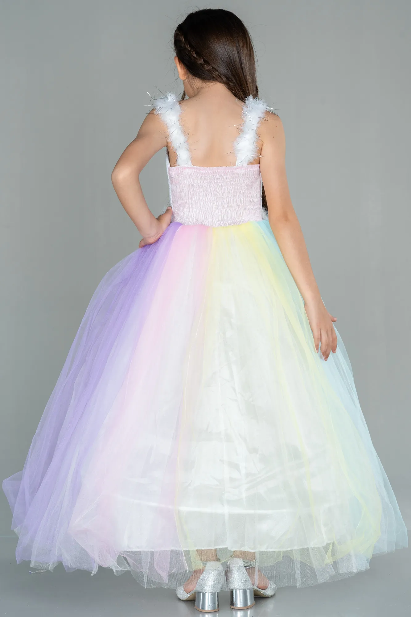 Rinser-Long Girl Dress ABU3027