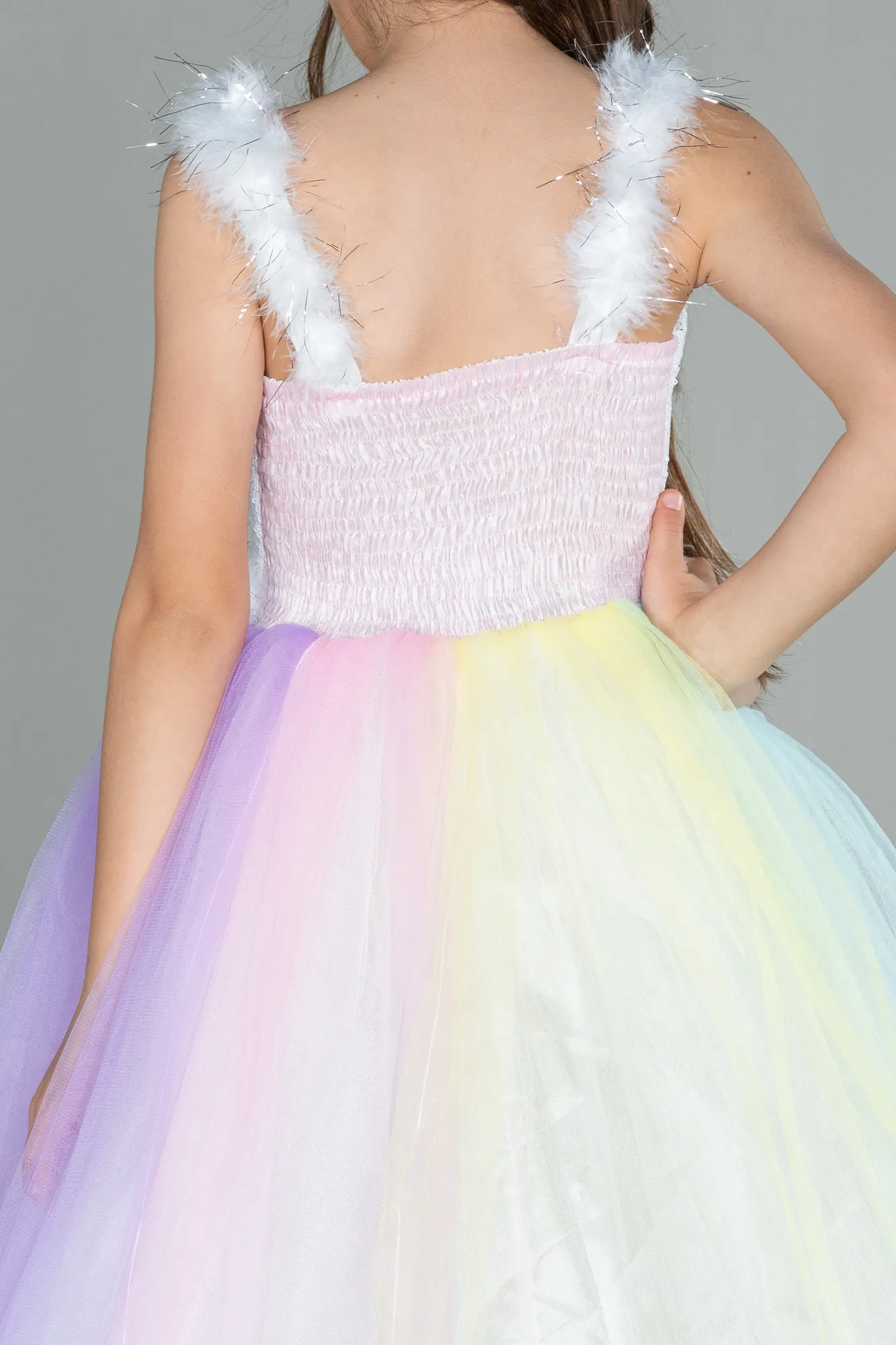 Rinser-Long Girl Dress ABU3027