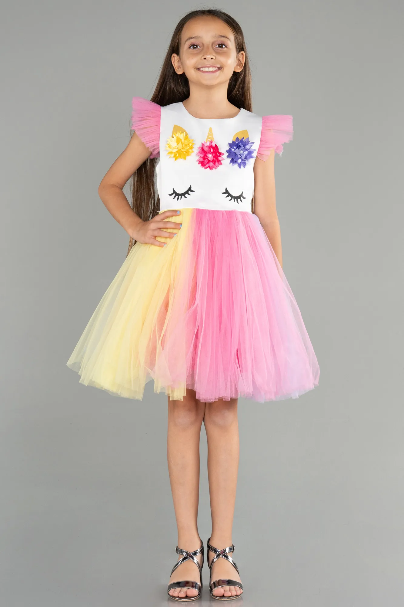 Rinser-Short Girl Dress ABK1761