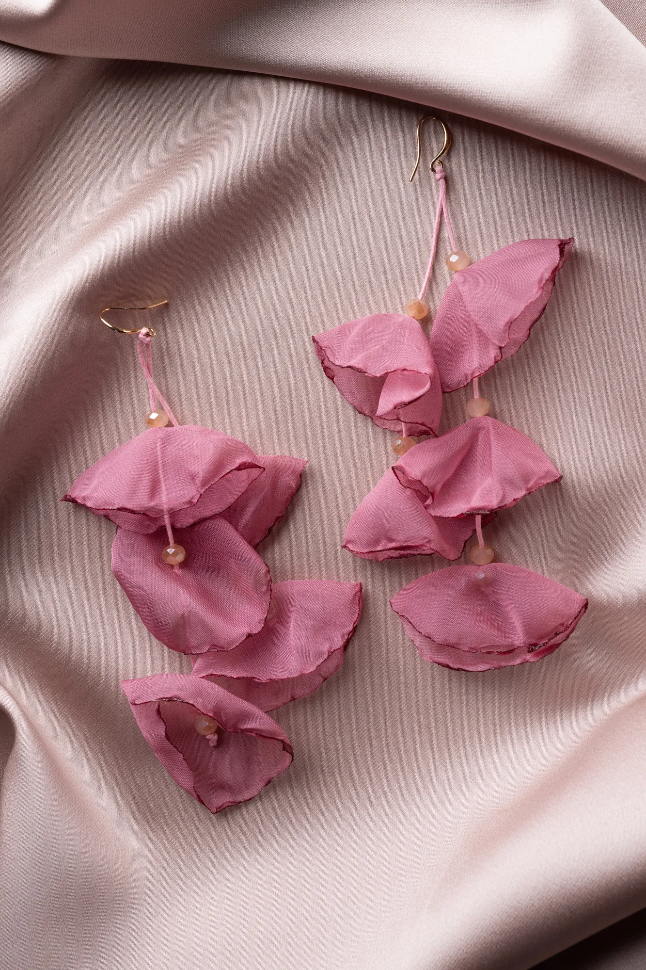 Rose Colored-Earring UK575