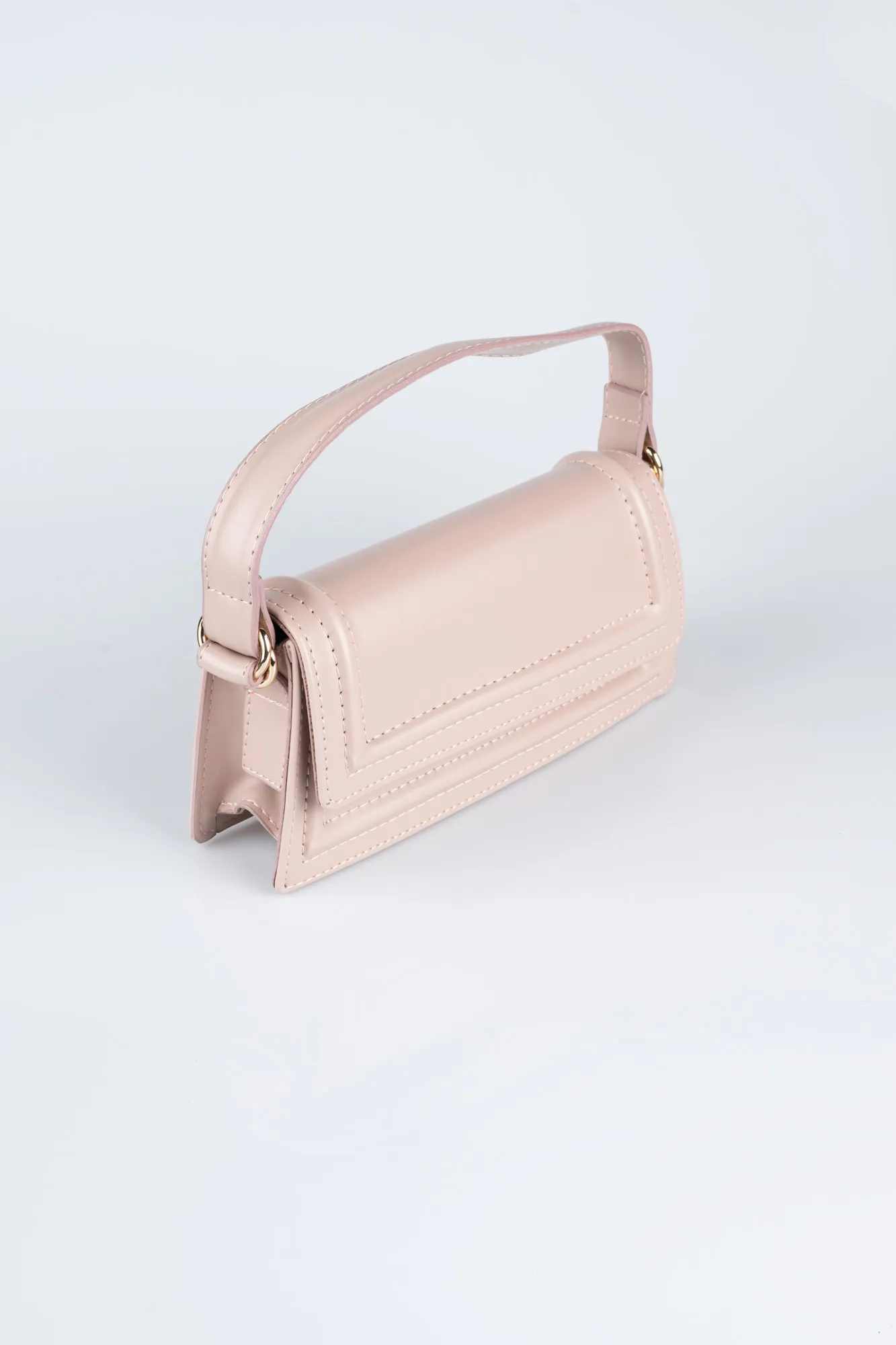 Rose Colored-Leather Night Bag KC409