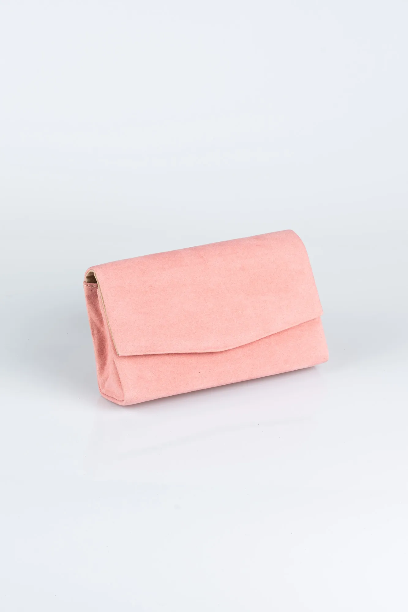 Rose Colored-Suede Night Bag SH806
