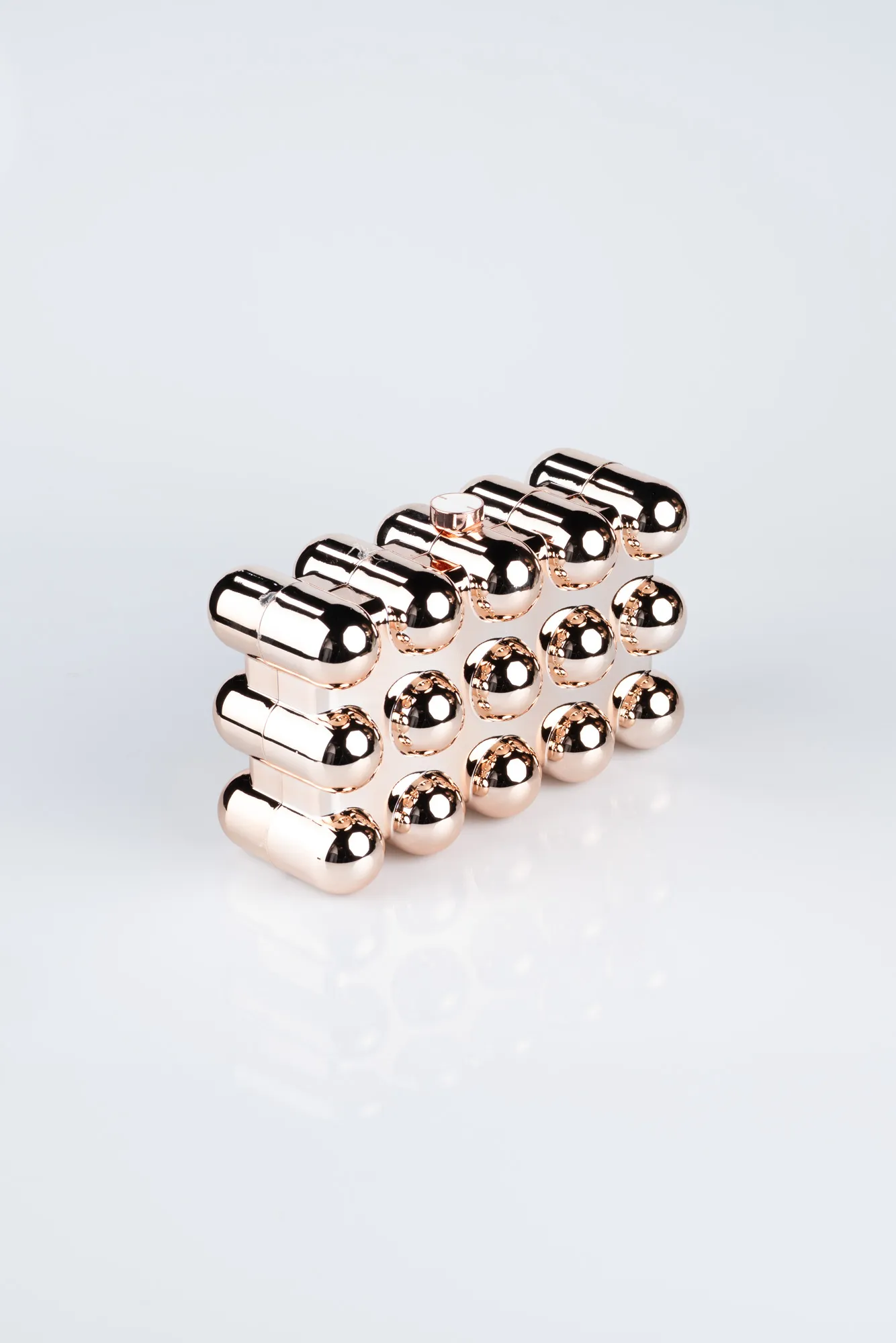 Rose-Metal Evening Bag SH843