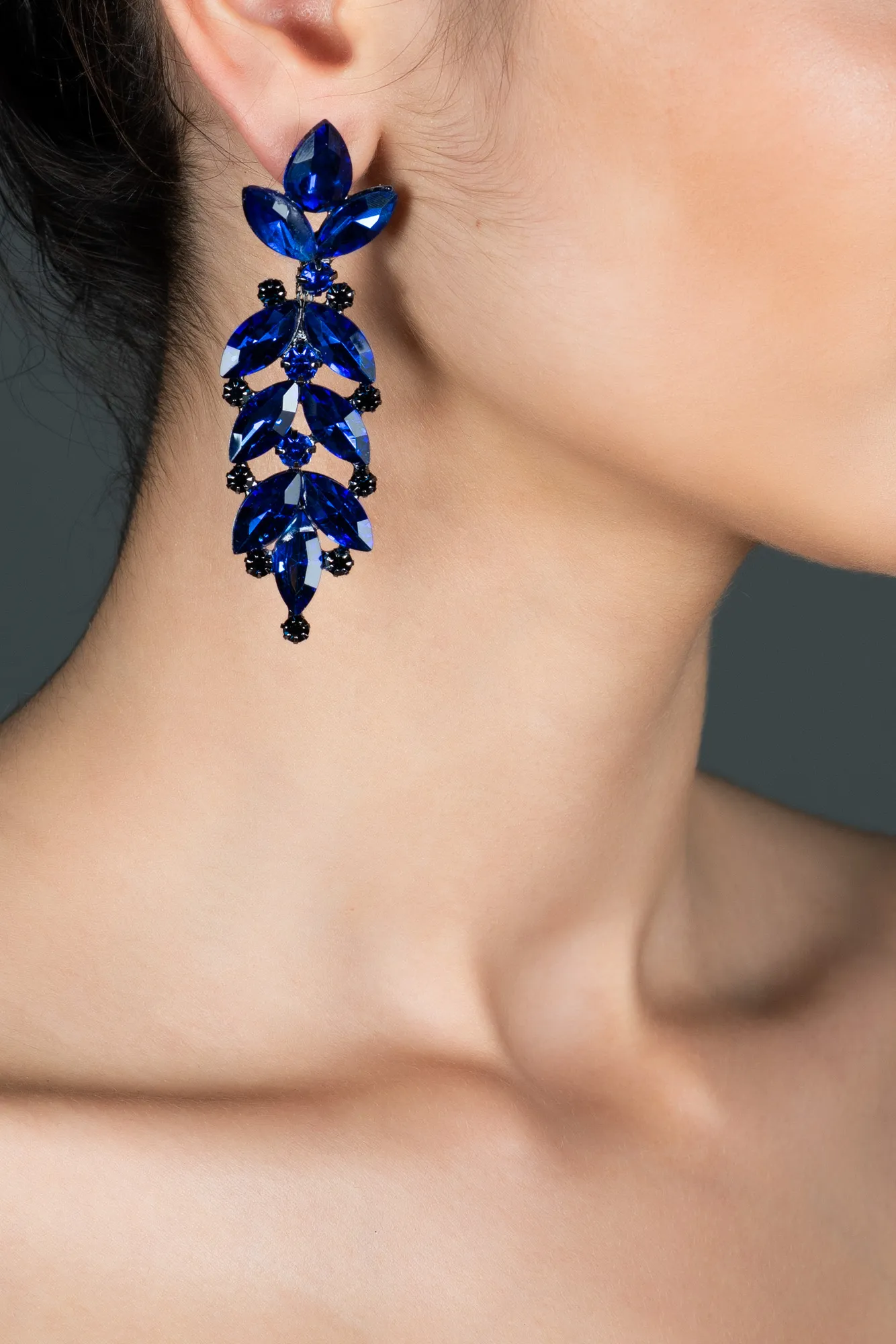 Sax Blue-Earring DY376