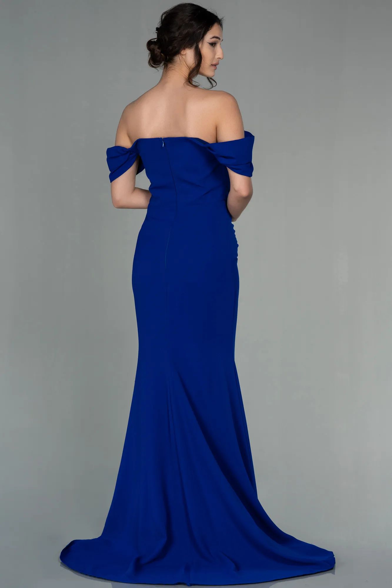 Sax Blue-Long Prom Gown ABU2783