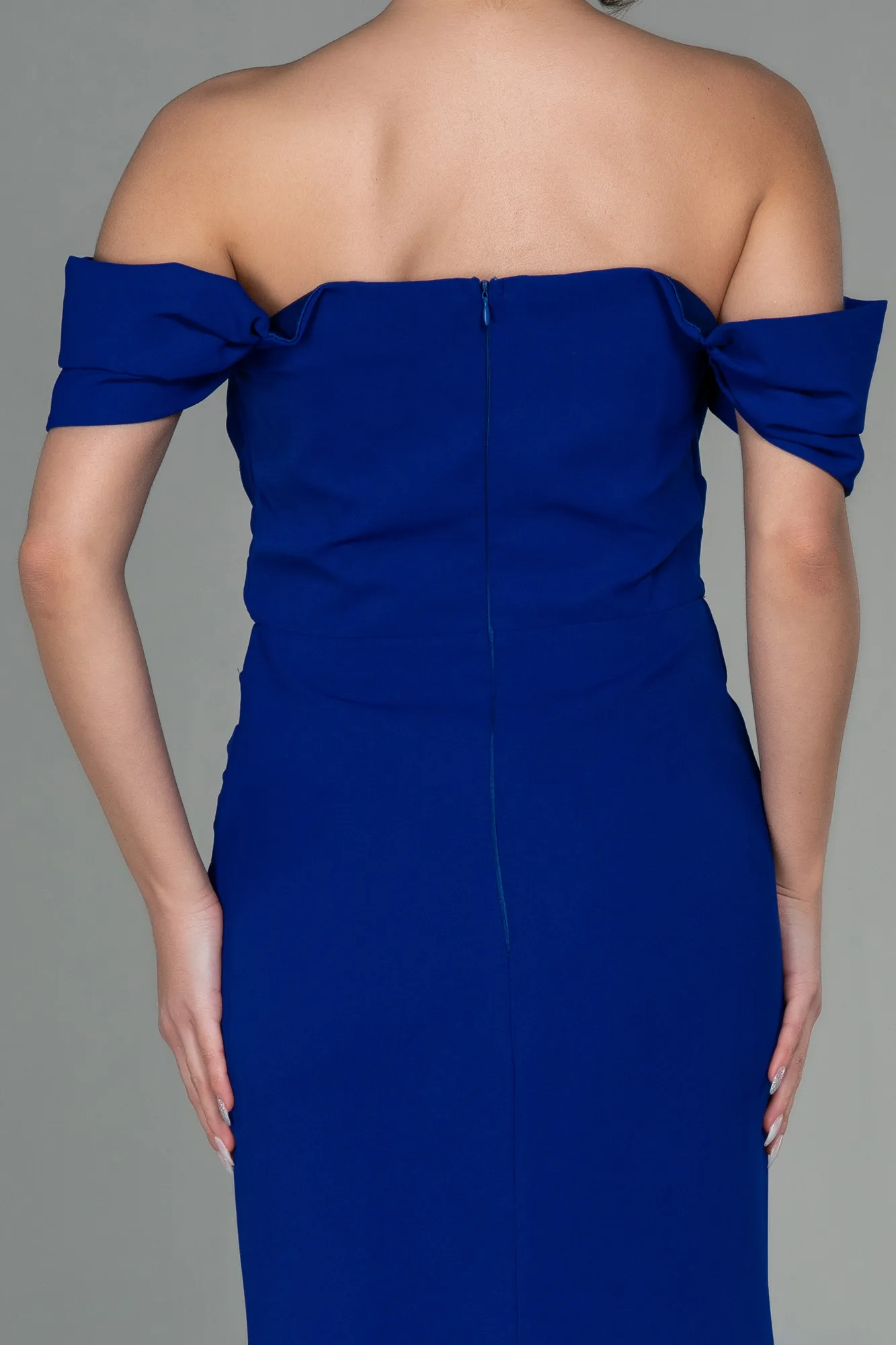 Sax Blue-Long Prom Gown ABU2783