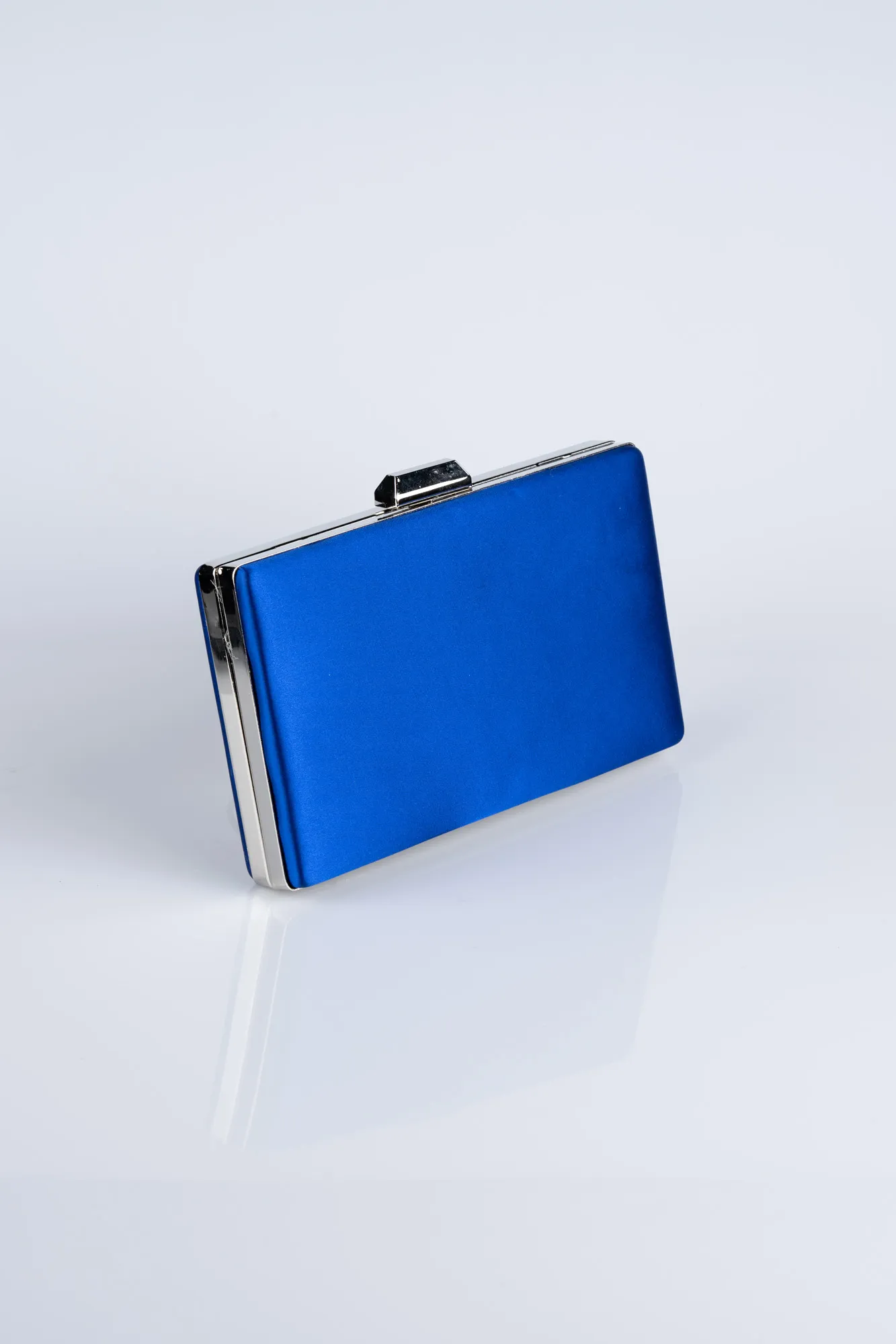 Sax Blue-Satin Night Bag SH801