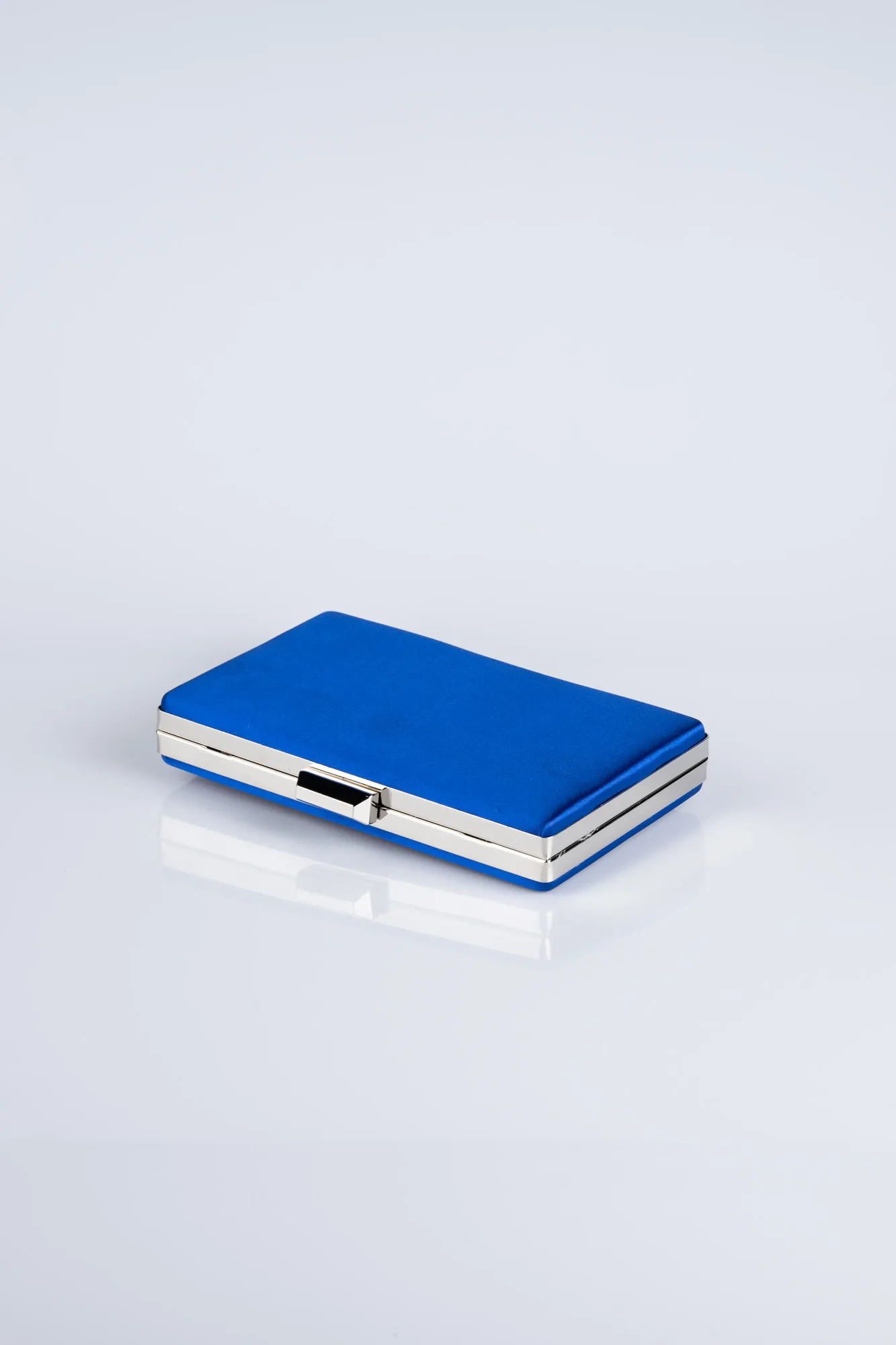 Sax Blue-Satin Night Bag SH801