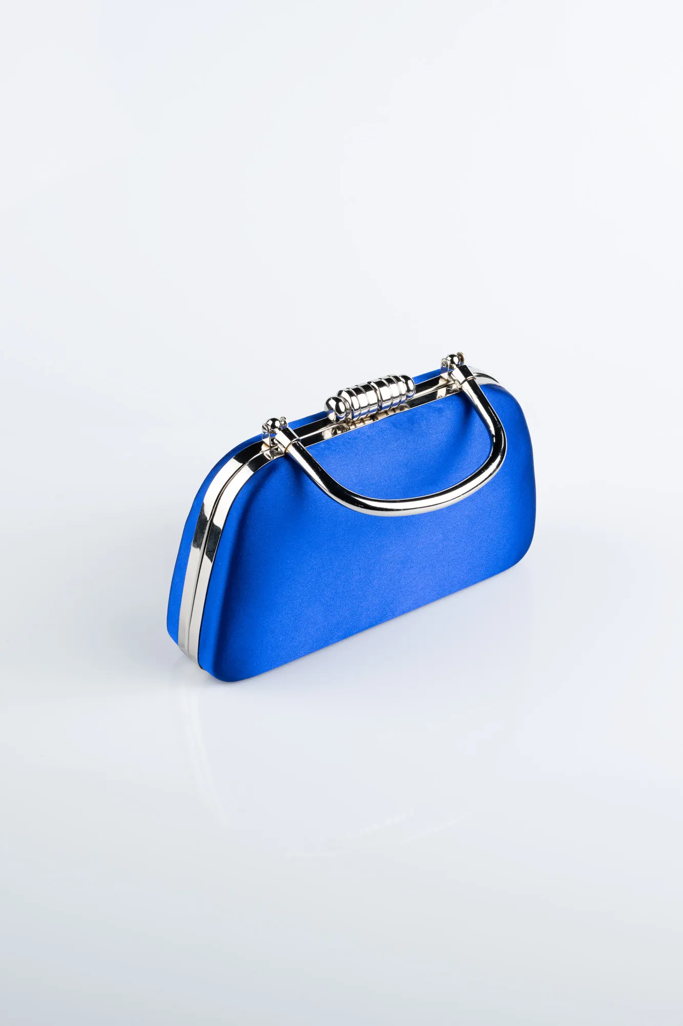 Sax Blue-Satin Night Bag SH839