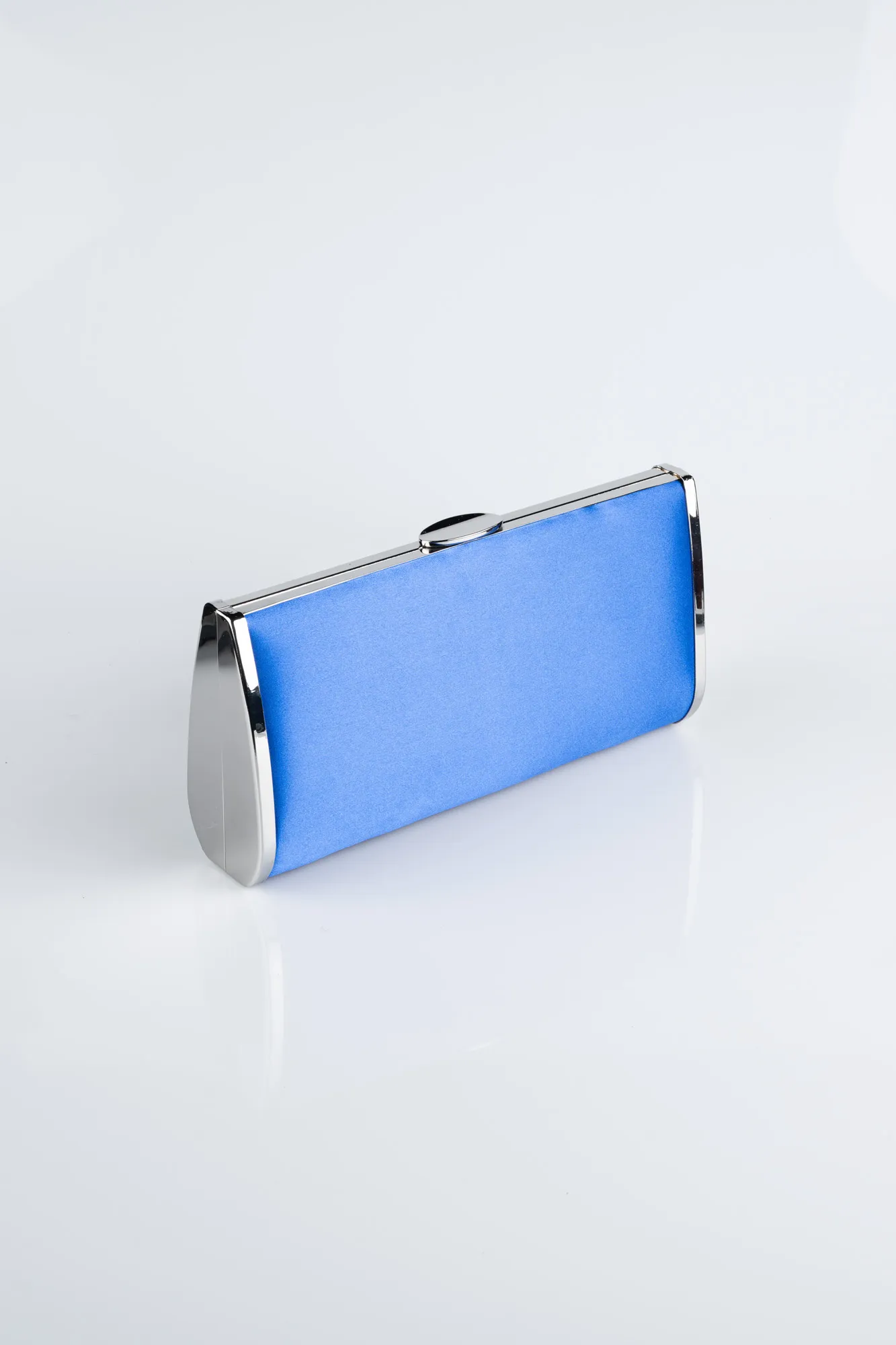 Sax Blue-Satin Night Bag V700