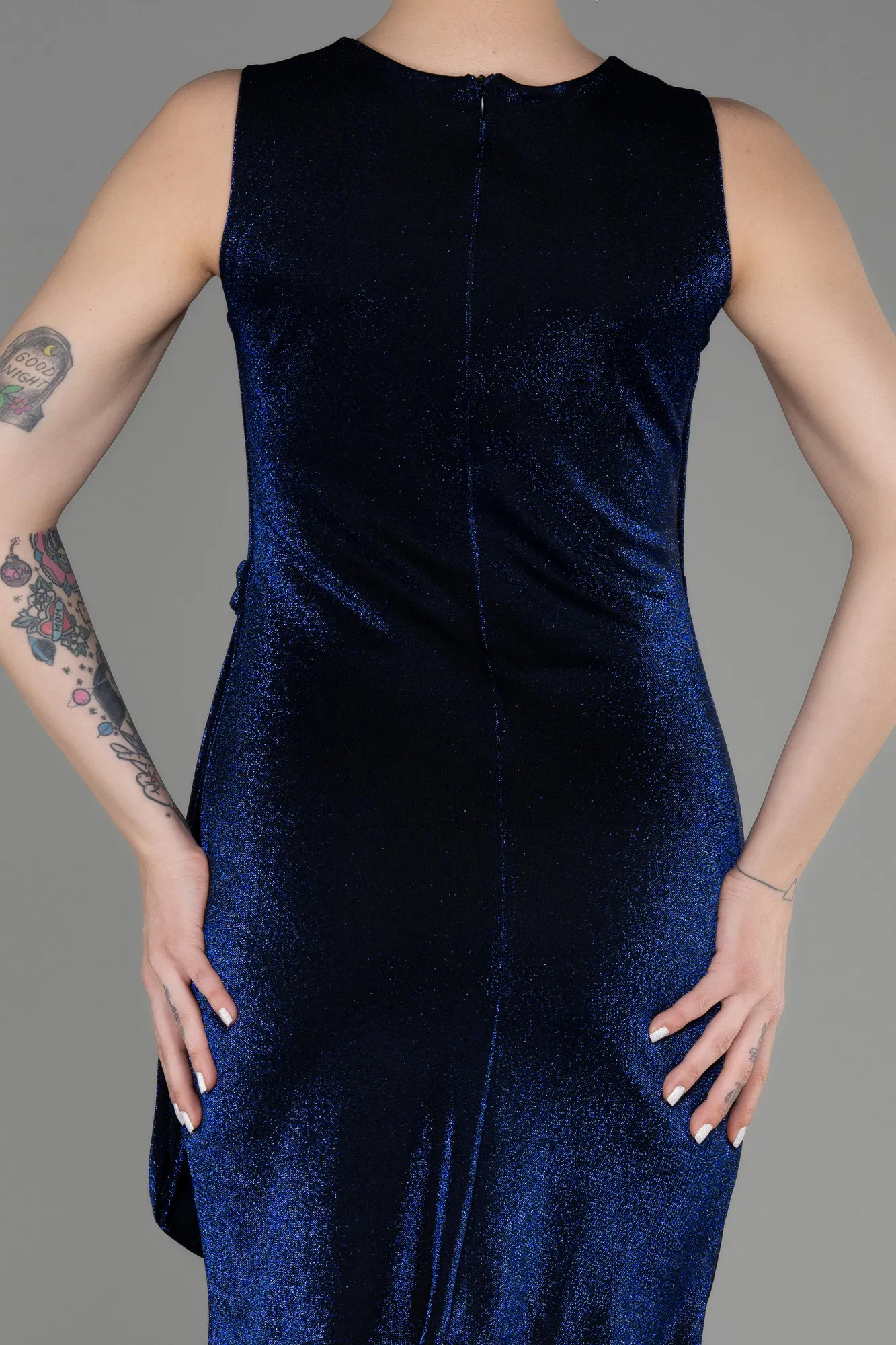 Sax Blue-Short Party Dress ABK1992