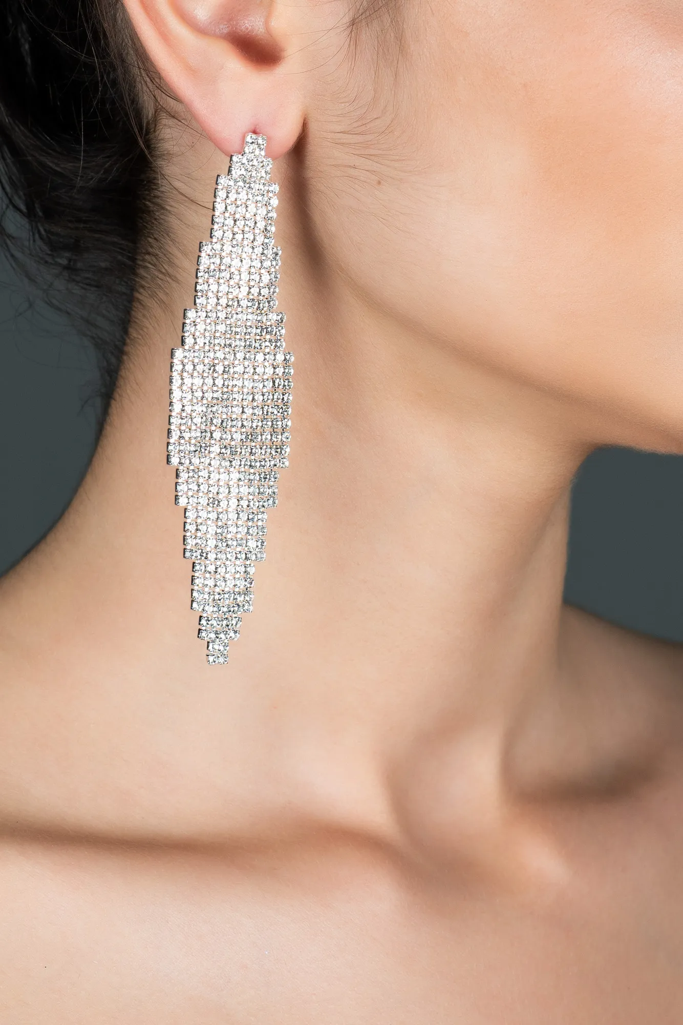 Silver-Earring DY253