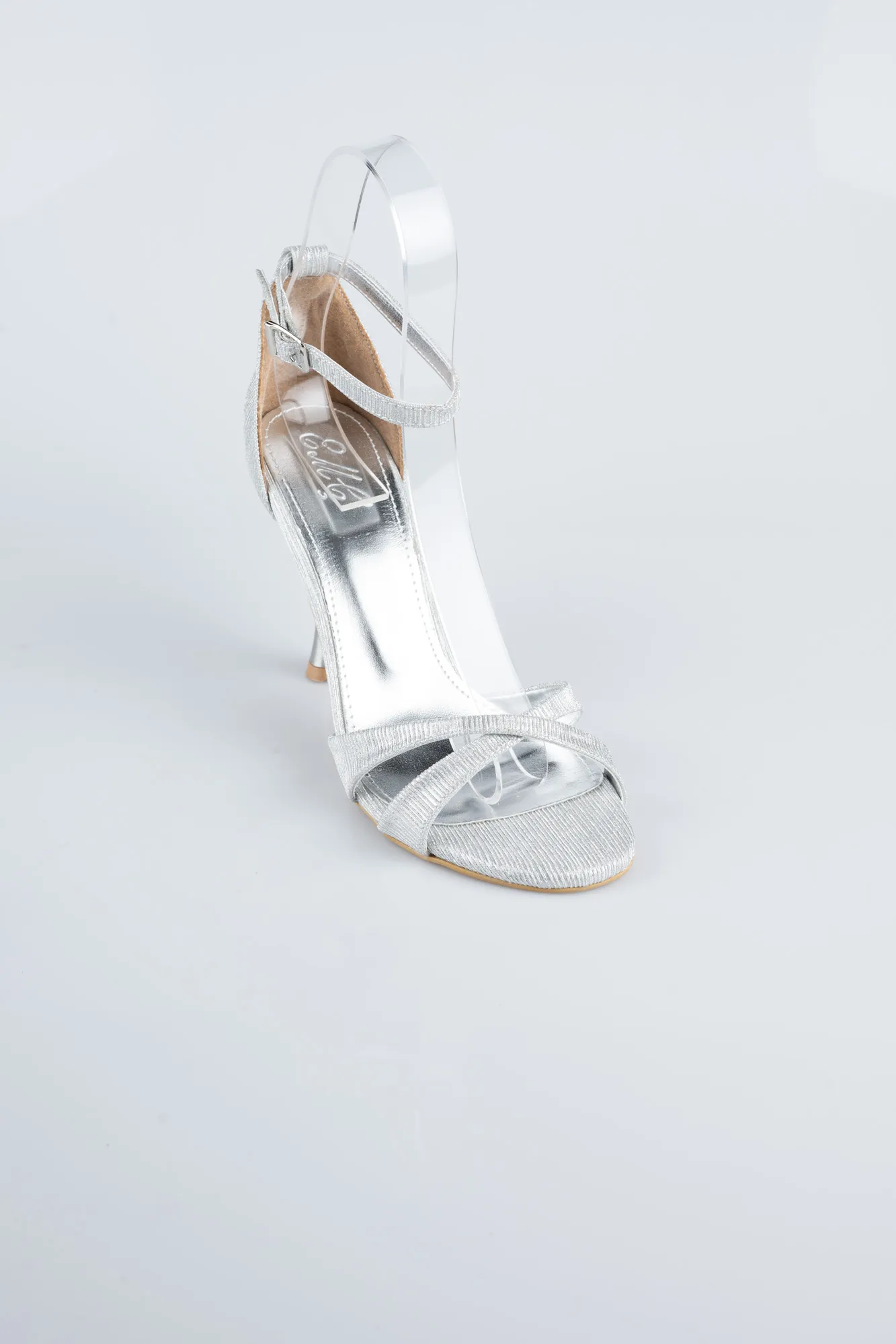 Silver-Evening Shoe ABS1156