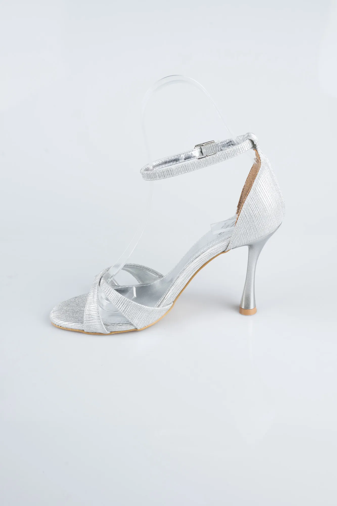 Silver-Evening Shoe ABS1156