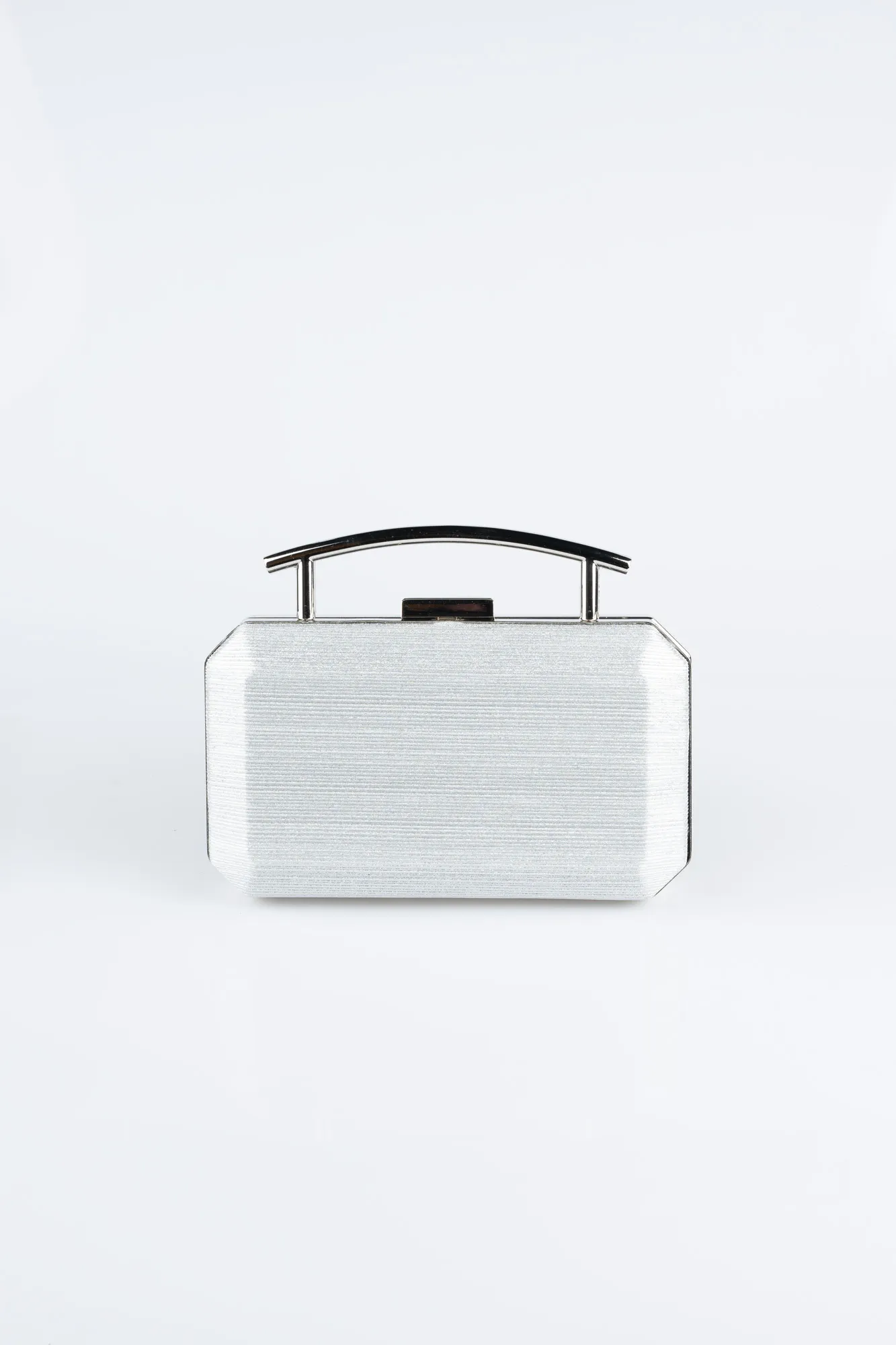 Silver-Laser Cut Night Bag KC710