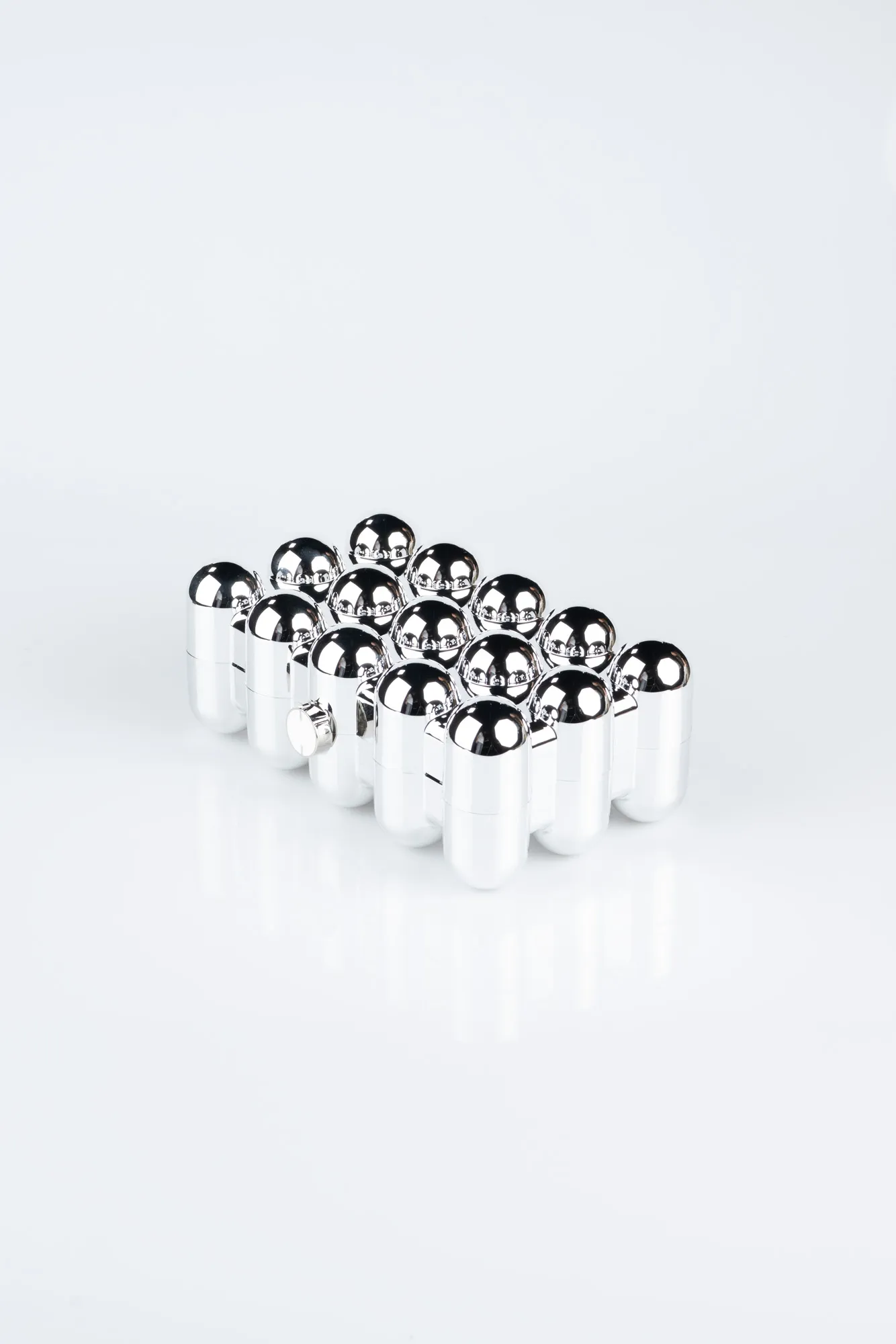 Silver-Metal Evening Bag SH843