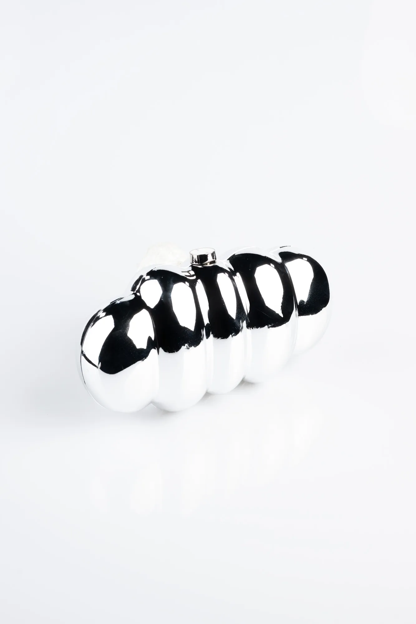 Silver-Mirror Evening Bag MN908