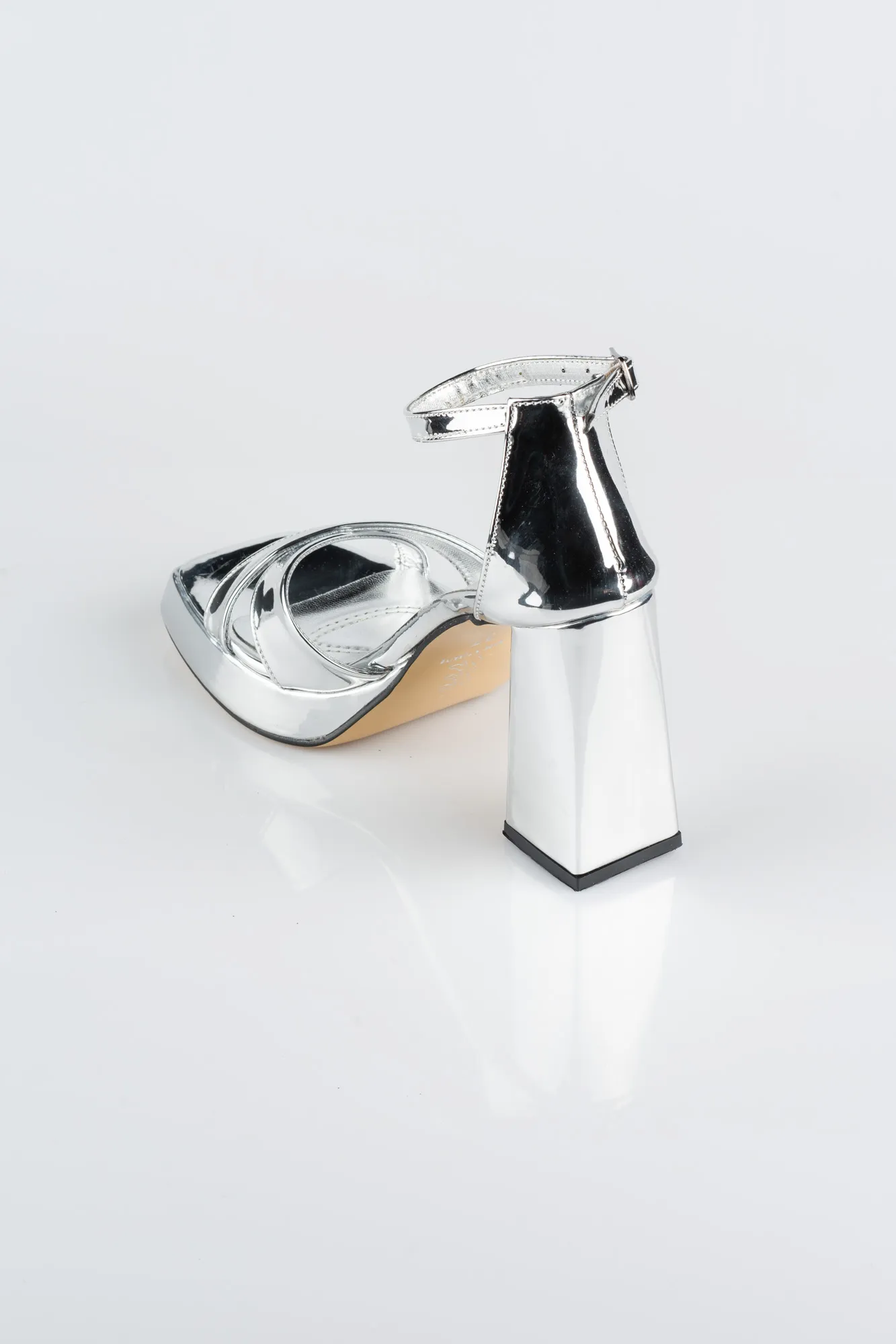 Silver-Mirror Evening Shoe ABA2241
