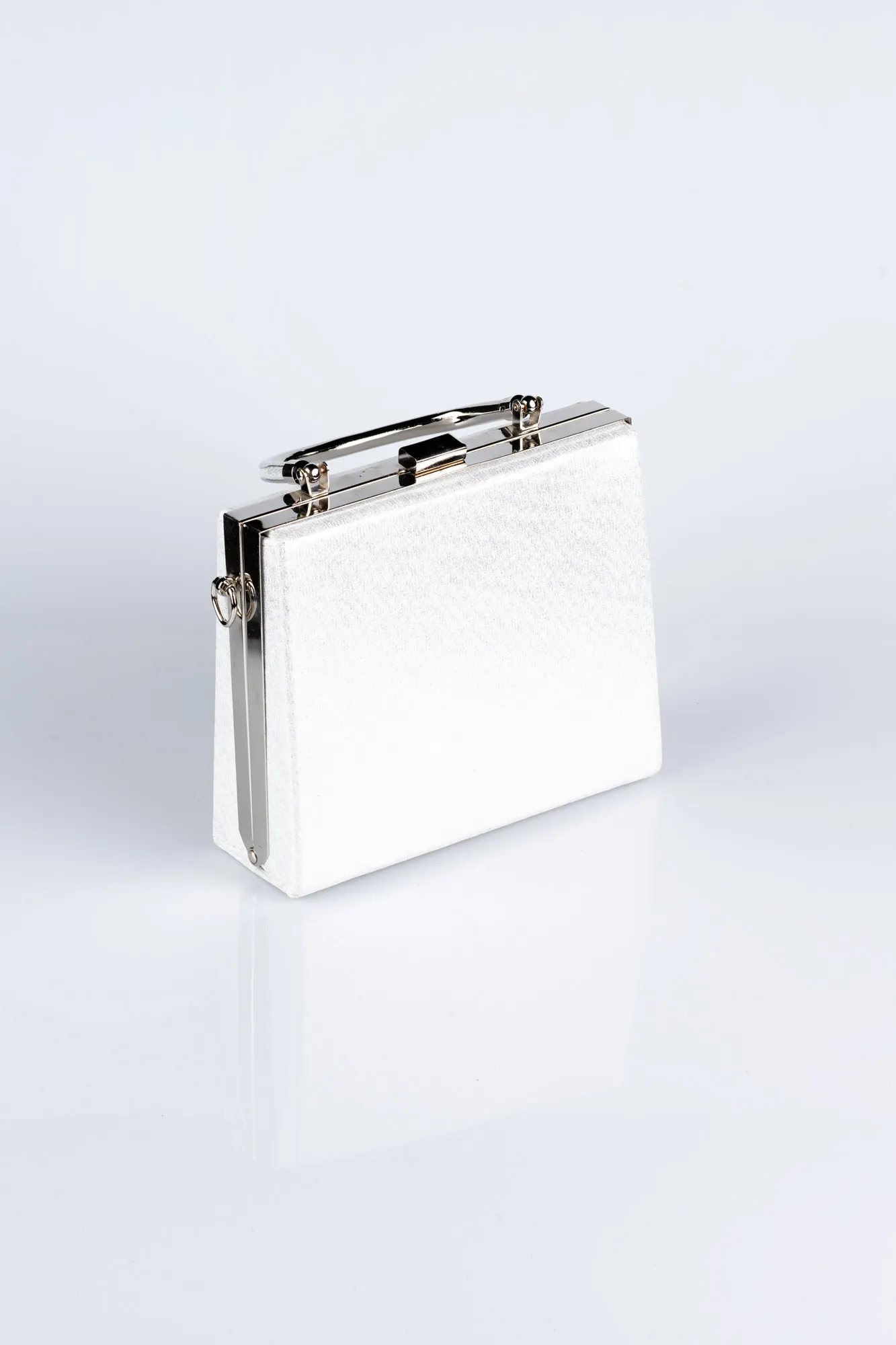 Silver-Prd Box Bag V294
