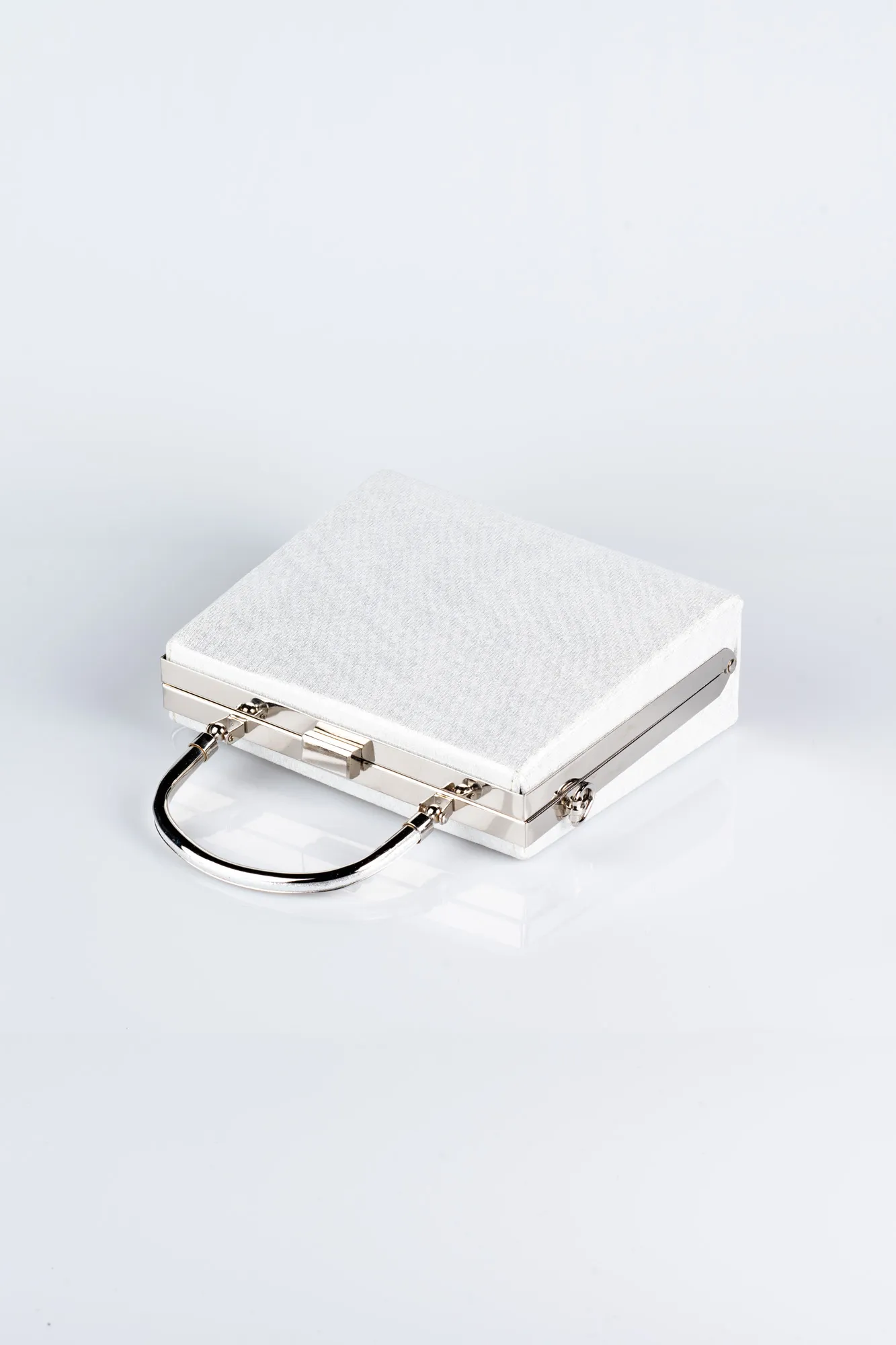 Silver-Prd Box Bag V294
