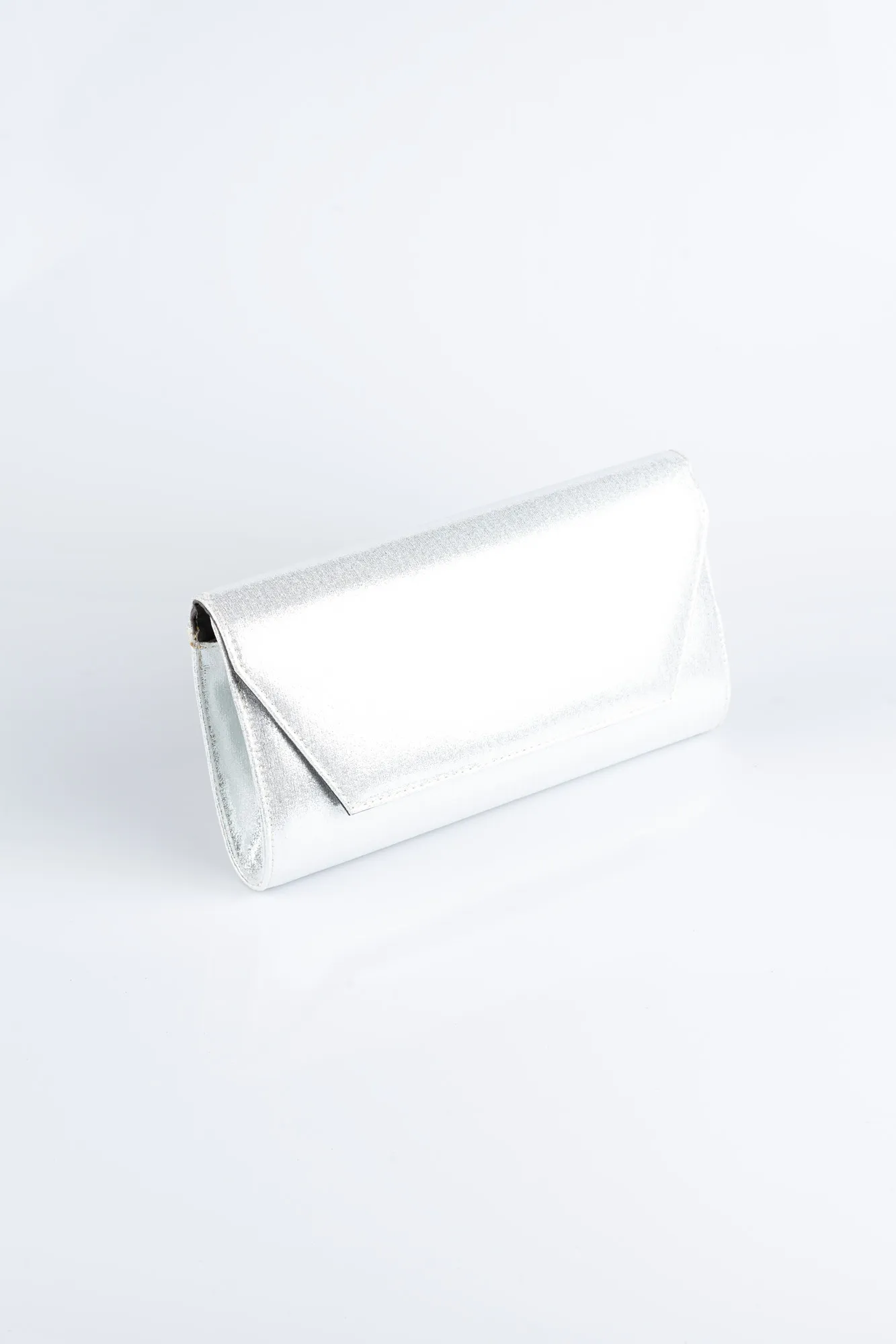 Silver-Silvery Evening Bag V510