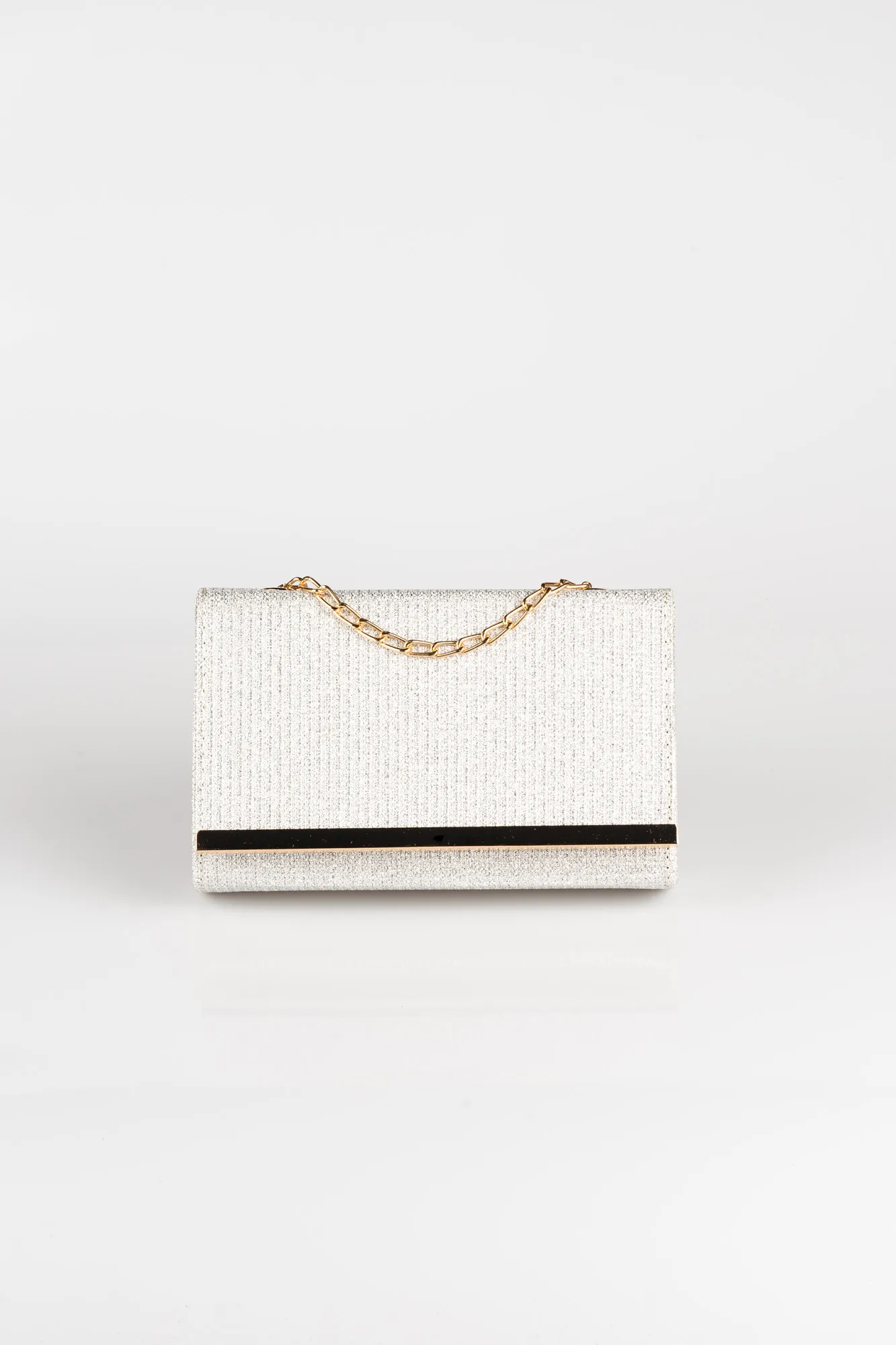 Silver-Silvery Evening Bag SH805