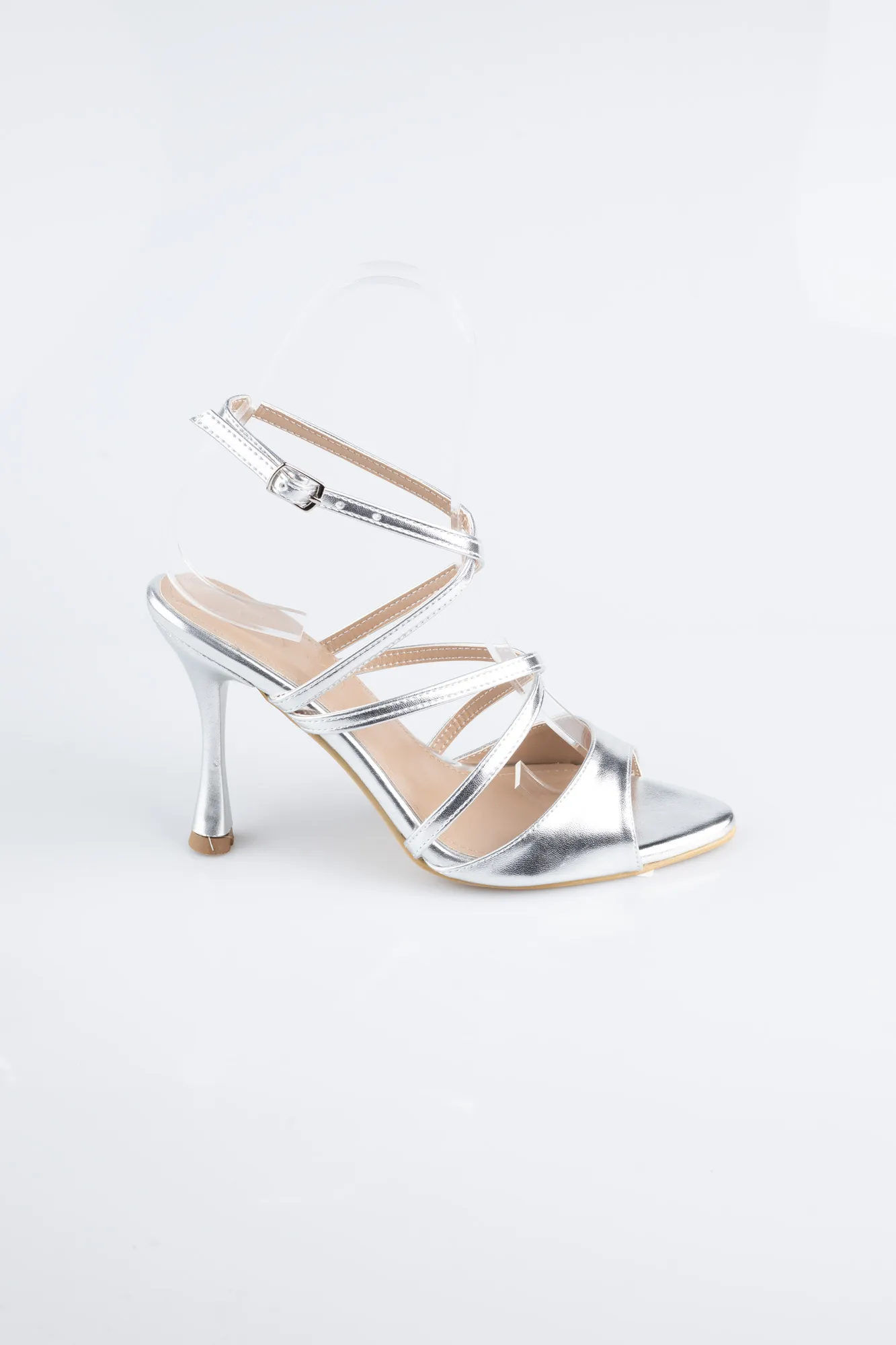 Silver-Skin Evening Shoe AB1152