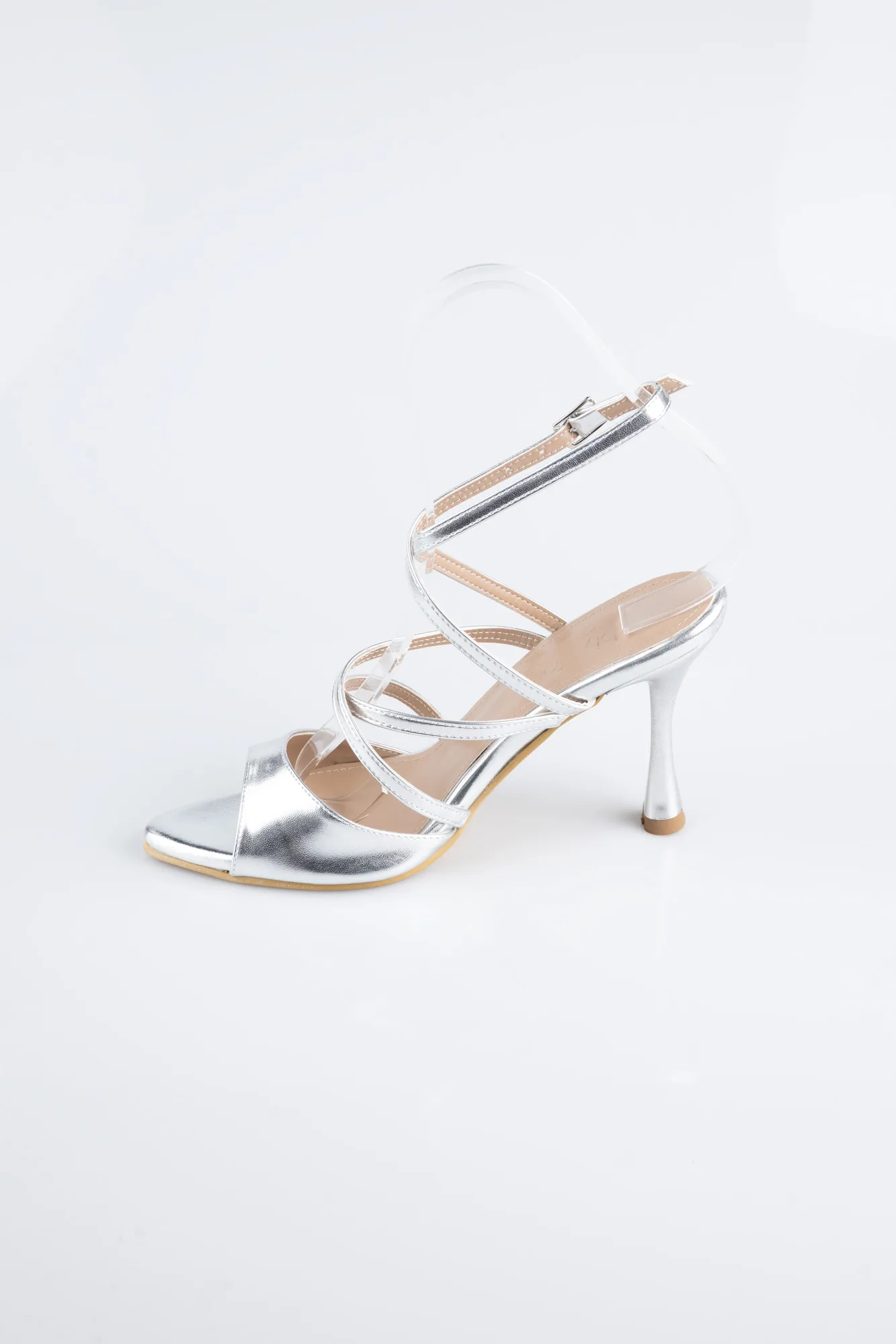 Silver-Skin Evening Shoe AB1152