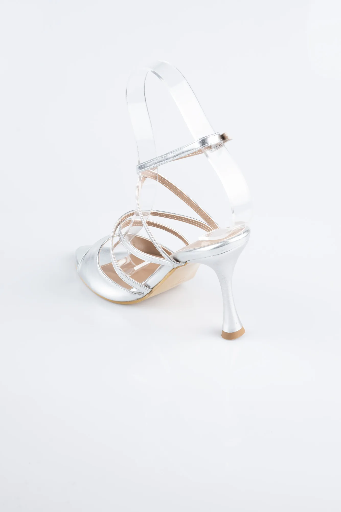 Silver-Skin Evening Shoe AB1152