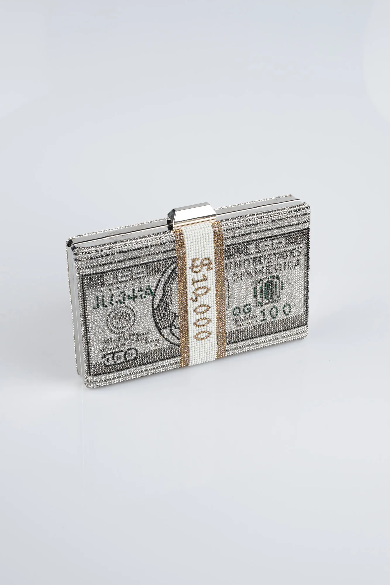 Silver-Stony Box Bag SH824