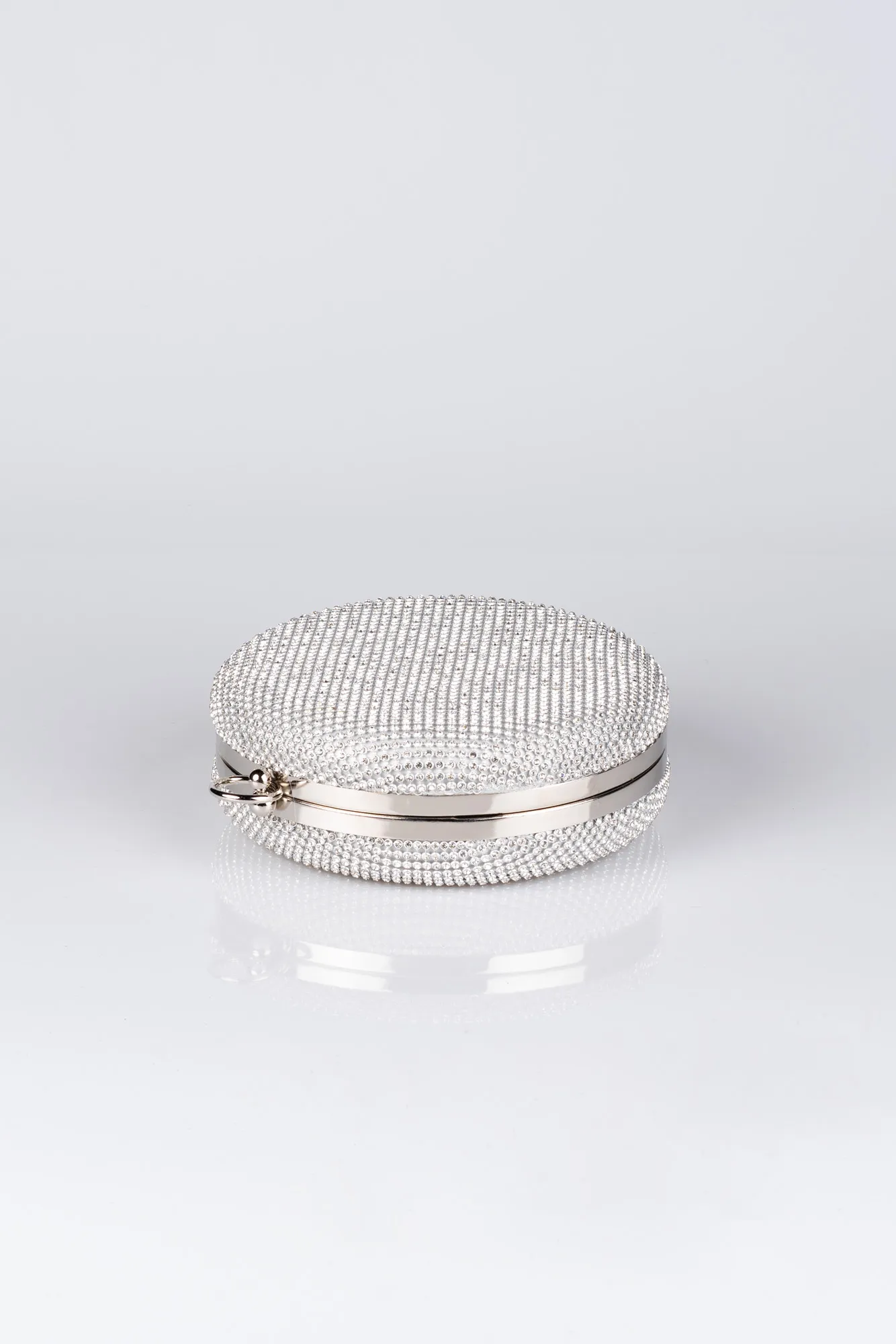 Silver-Stony Box Bag V780